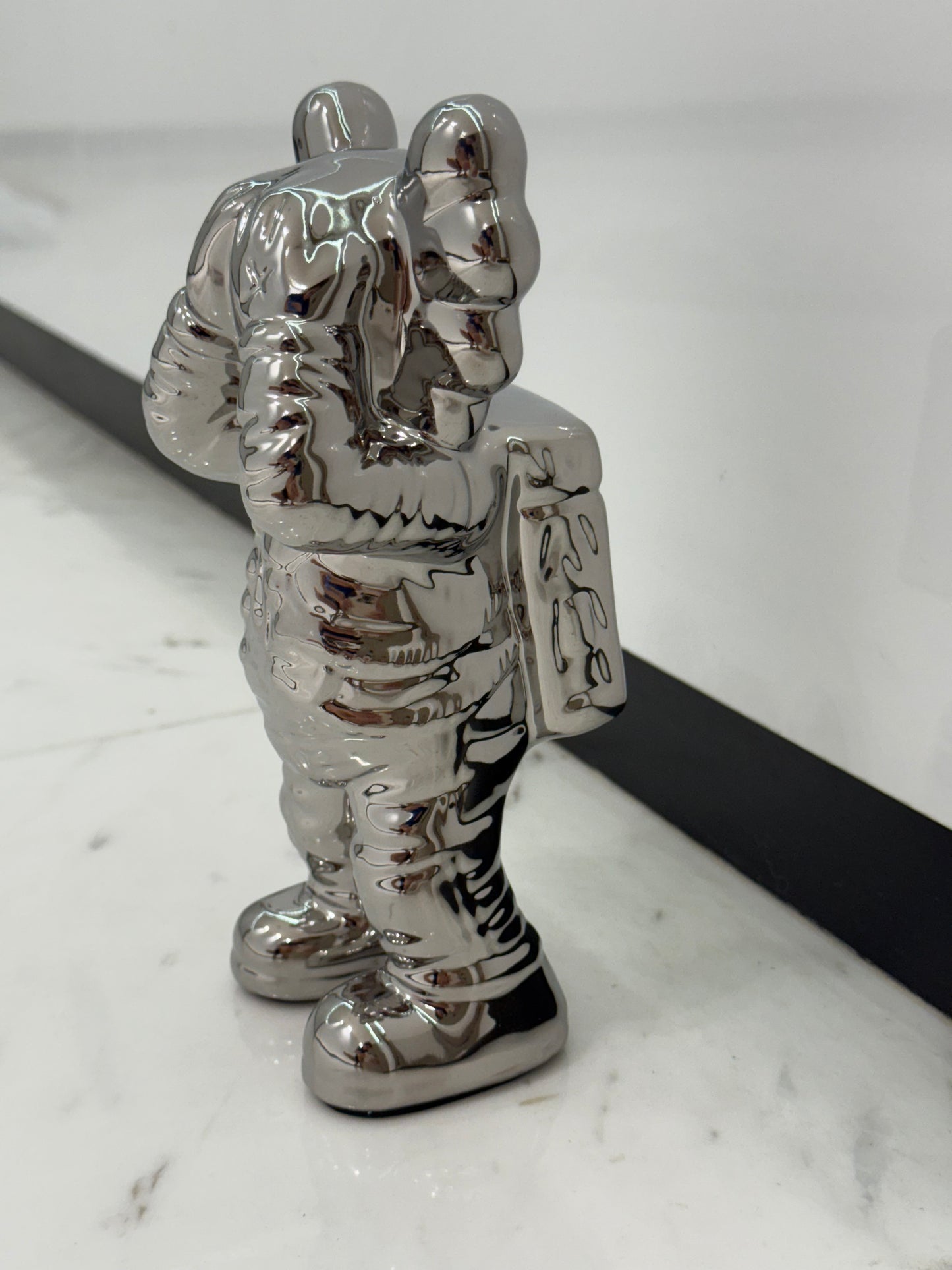 Unique Silver Astronaut Figurine - A Collectors Dream!
