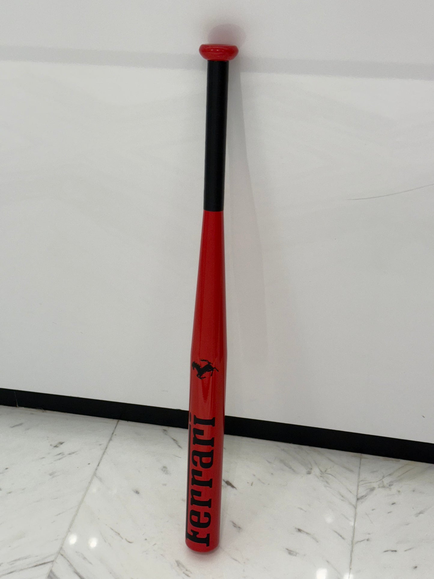 Big Ferrari Baseball Bat red