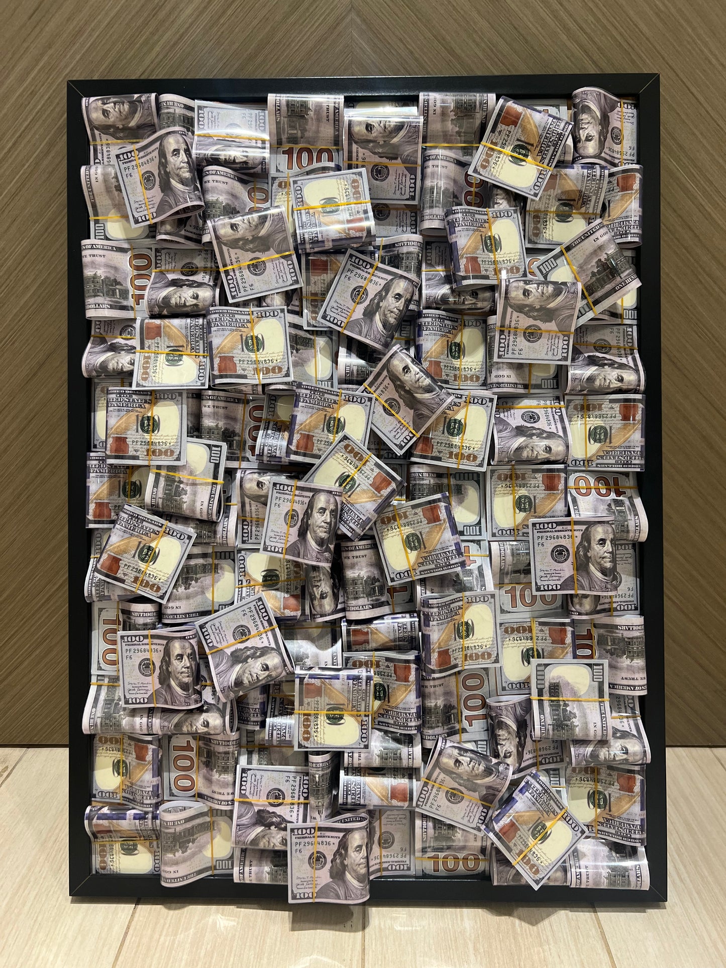 Big Money Dollar Frame black