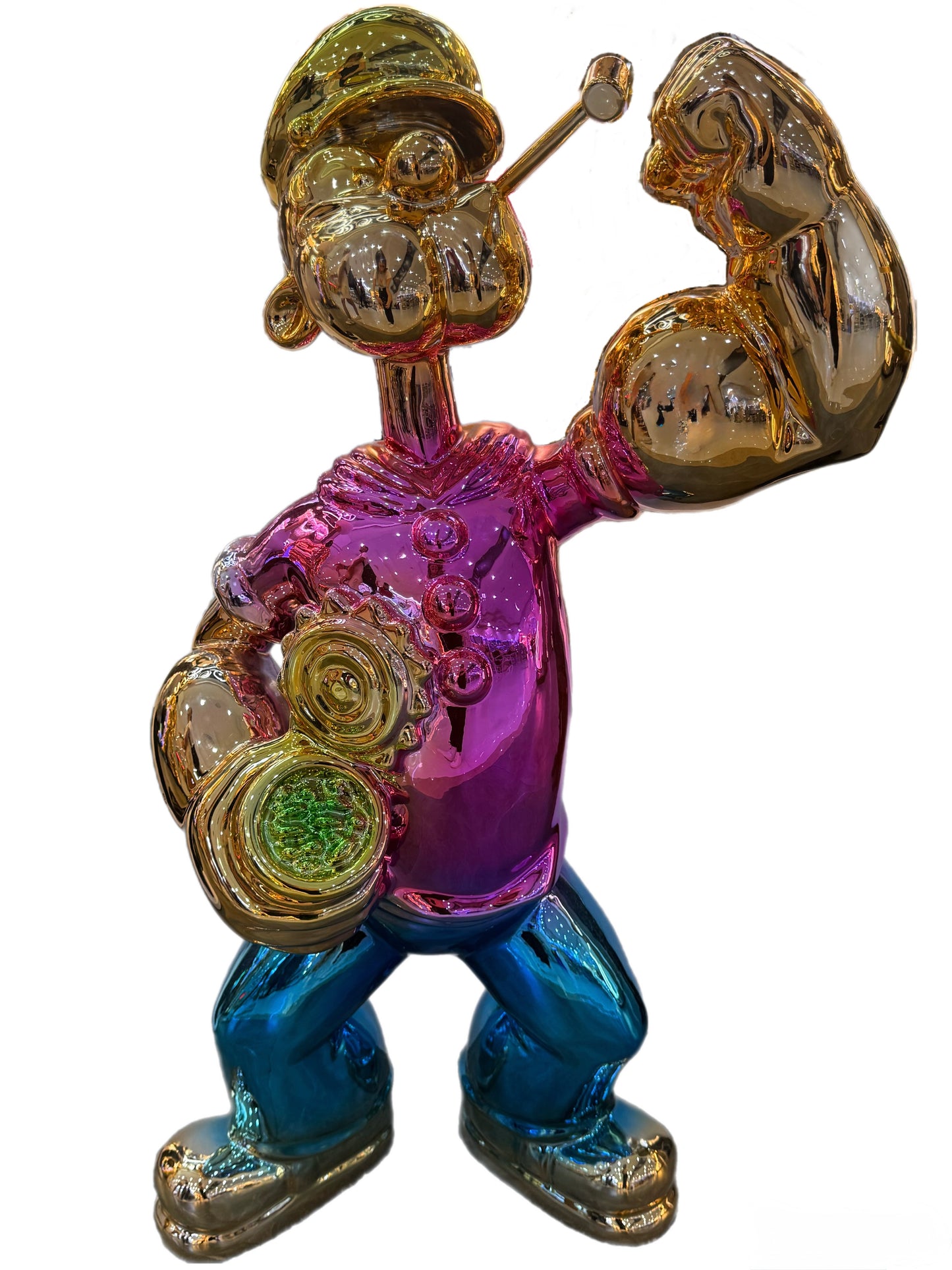 Luxury Popeye Sculpture – Strength, Style & Timeless Character