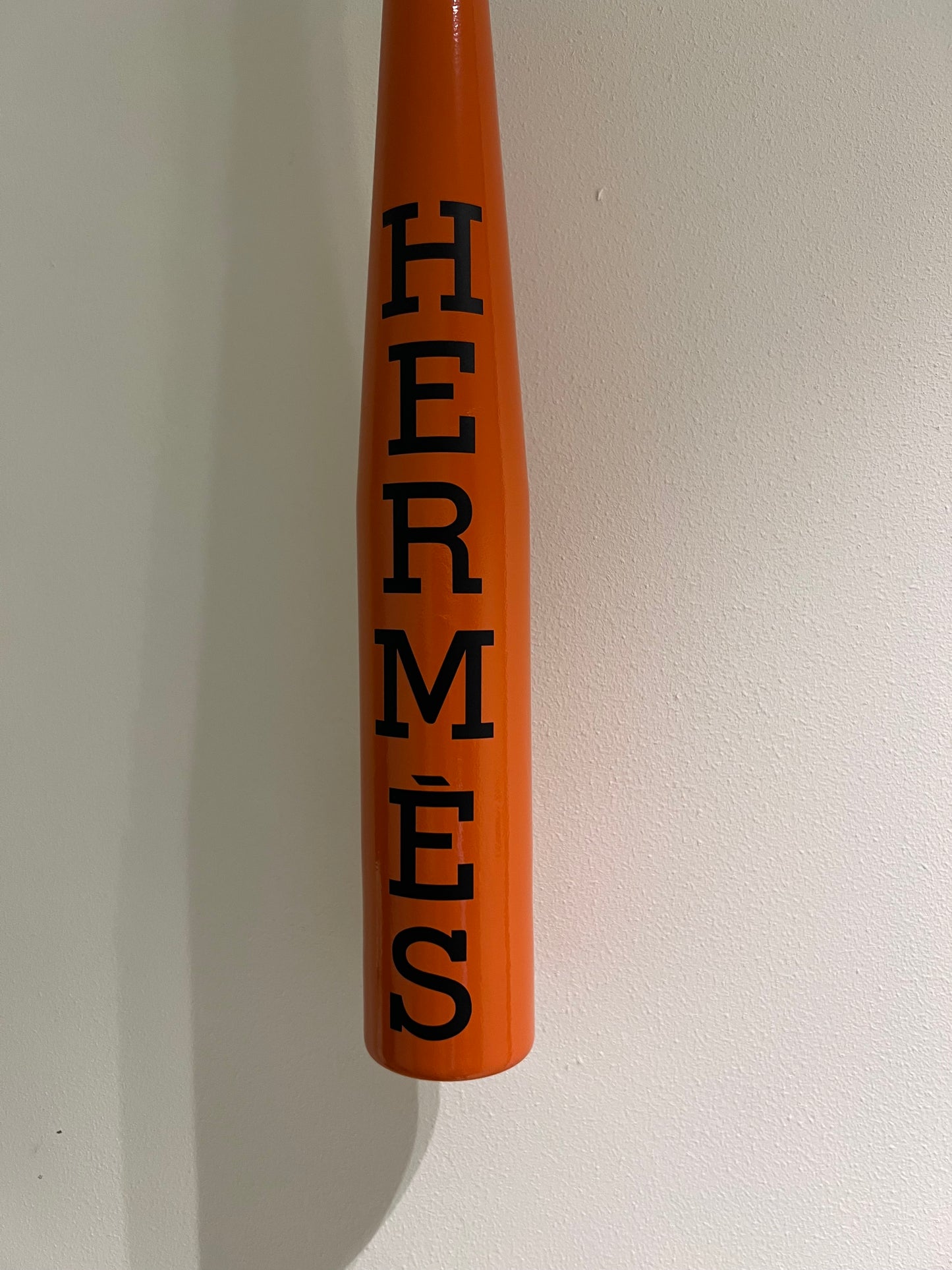 Small Hermes Baseball Bat Orange