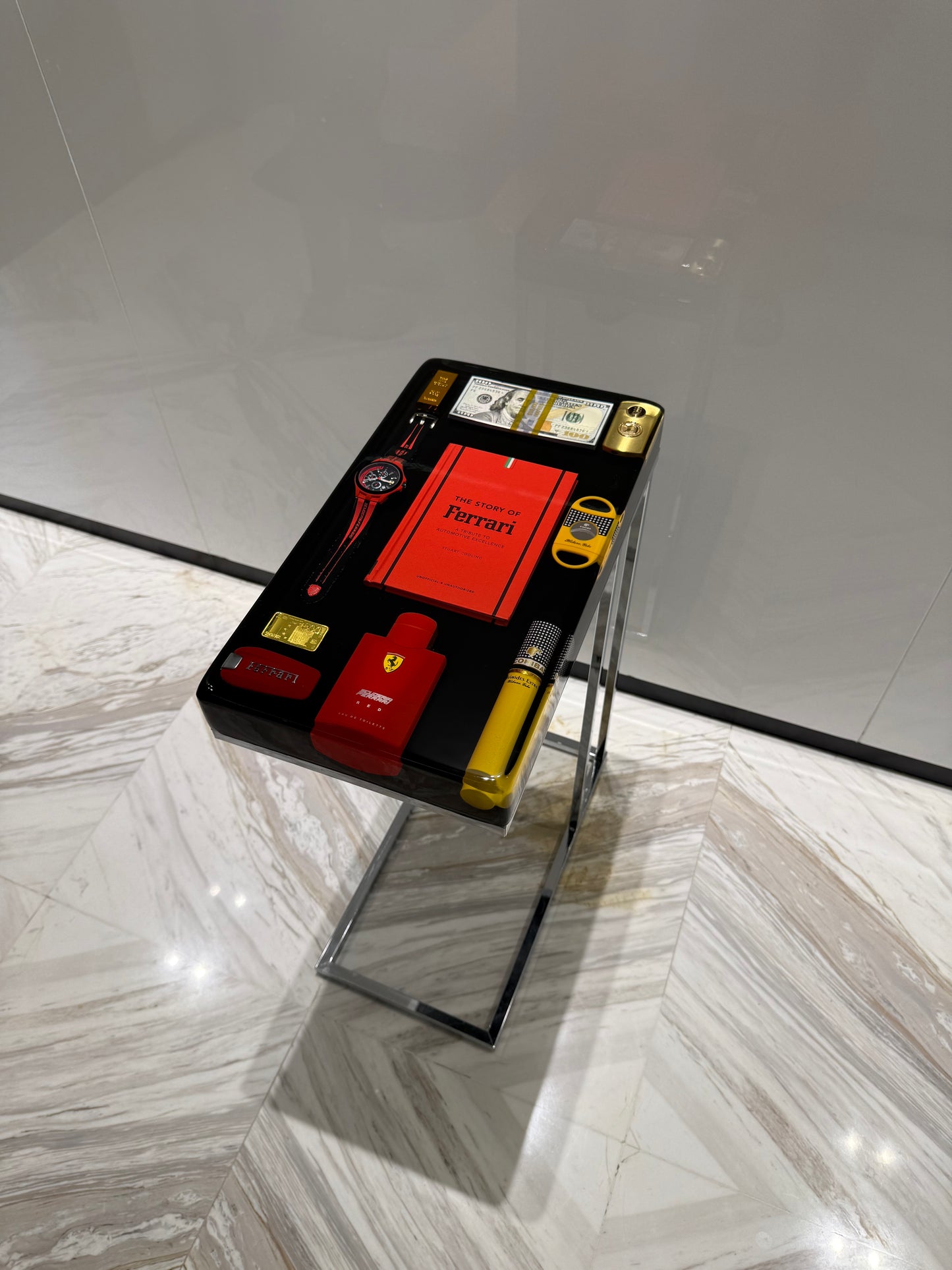 Ferrari Book Square Side Table