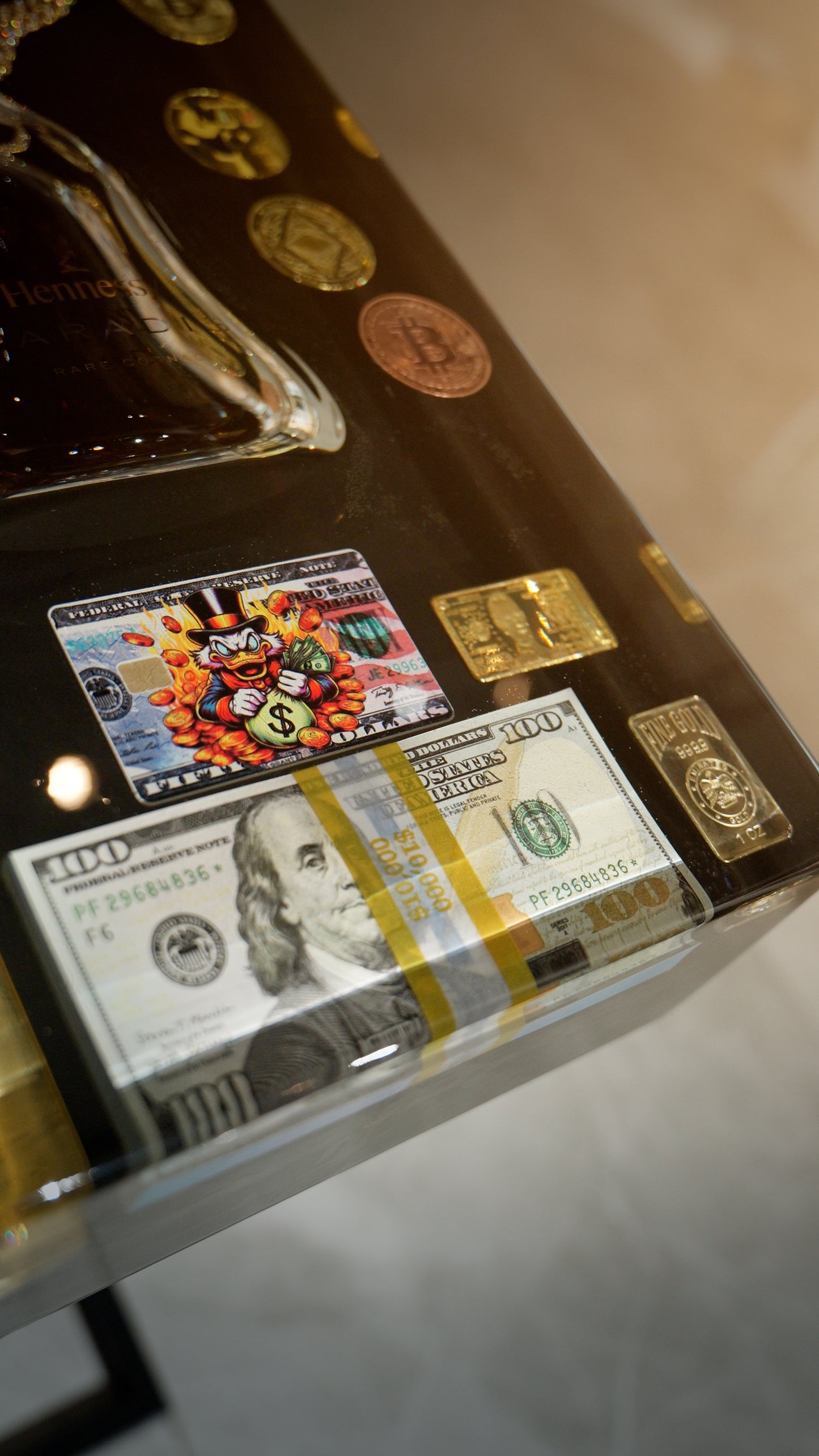 Hennessy Paradise Square Side Table