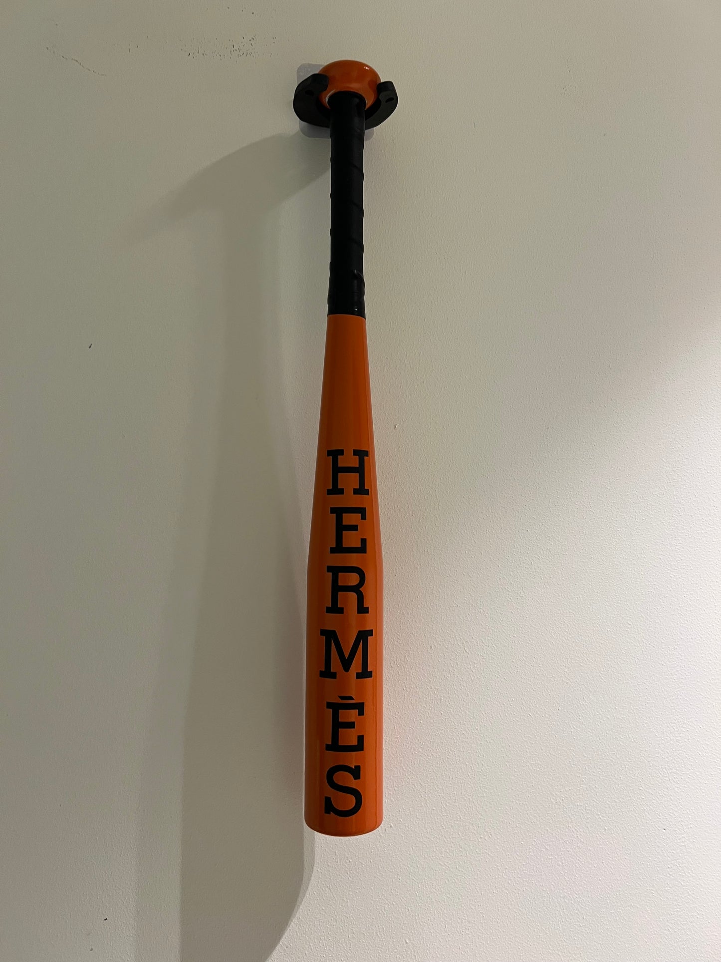 Small Hermes Baseball Bat Orange
