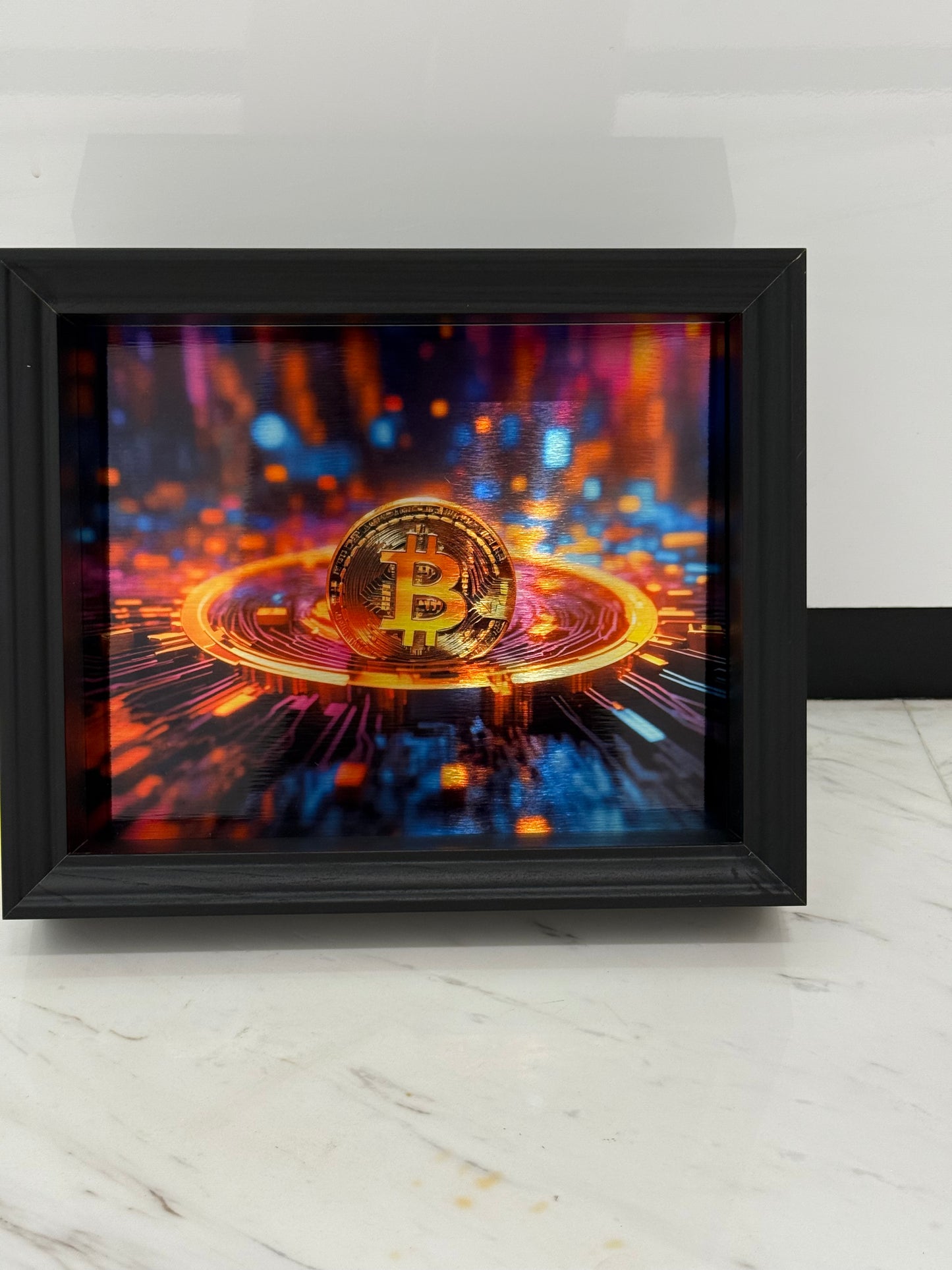Black Bitcoin Box Frame – A Symbol of Power and Modern Luxury