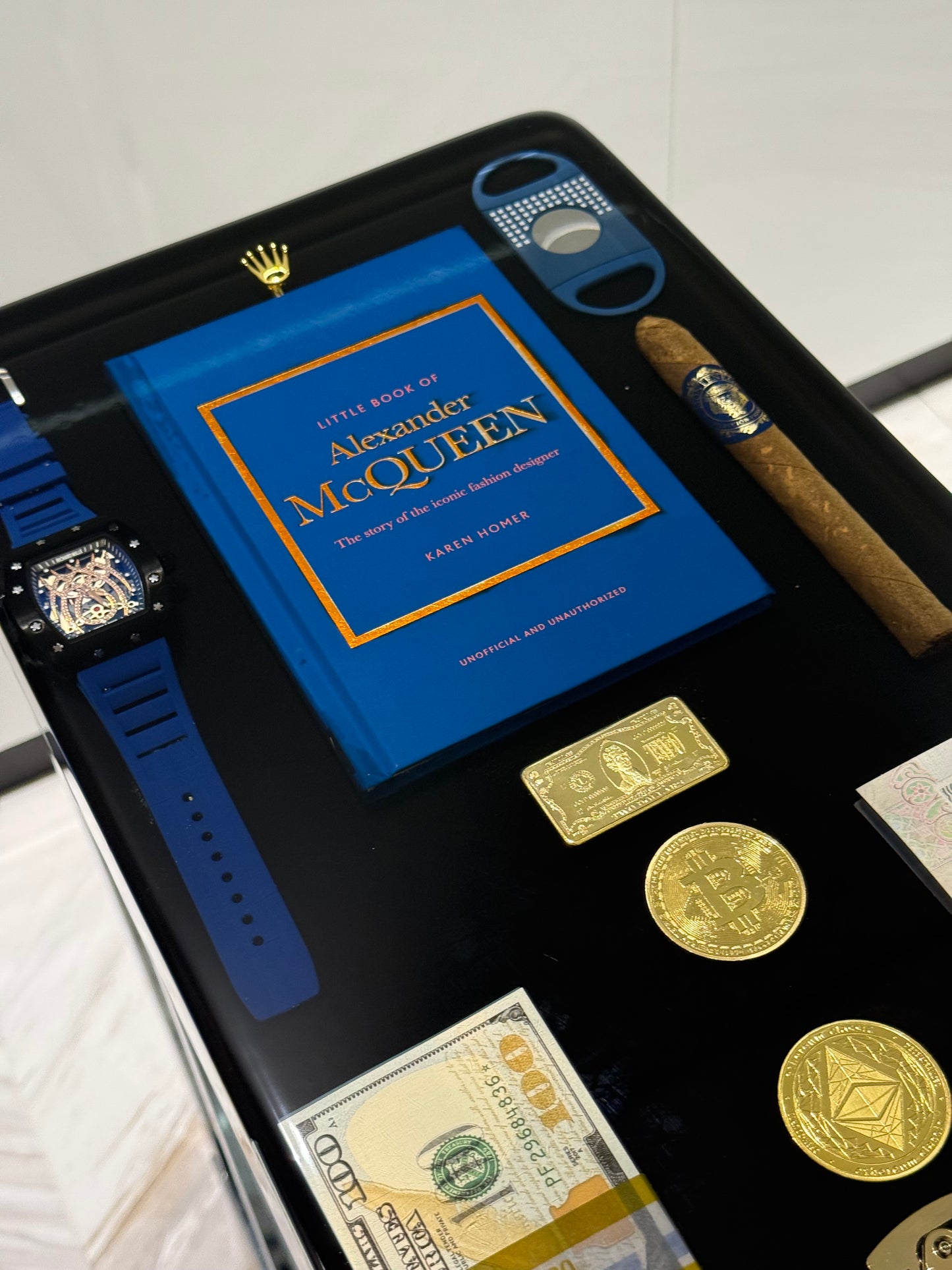 Alexander McQueen and Richard Mille watch Square Side Table