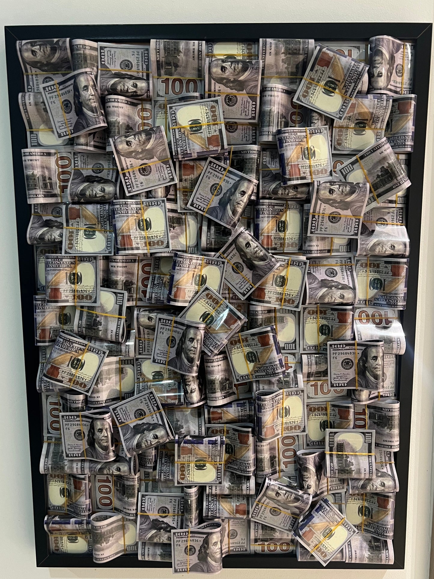 Big Money Dollar Frame black