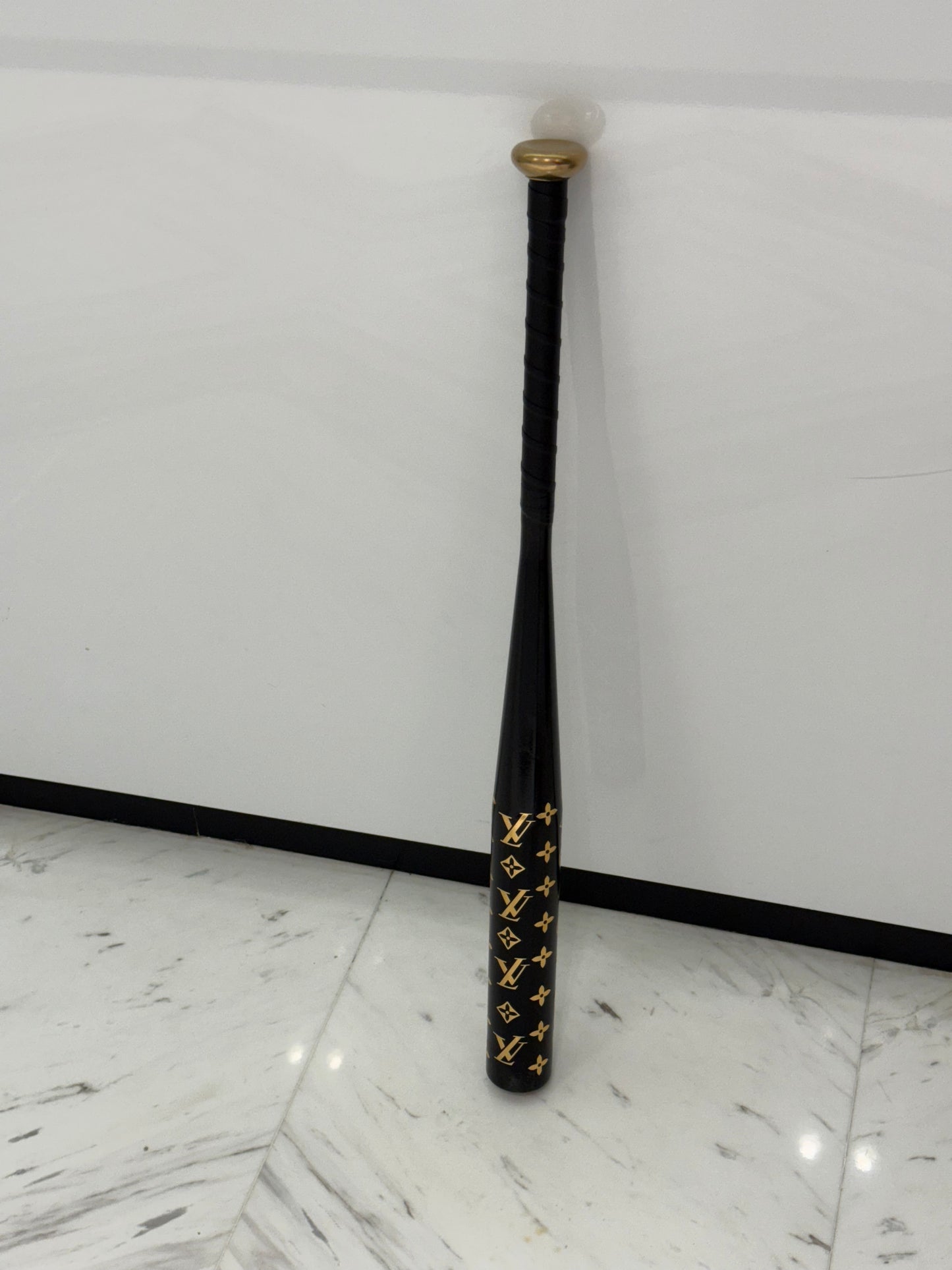 Big Louis Vuitton LV Baseball Bat black