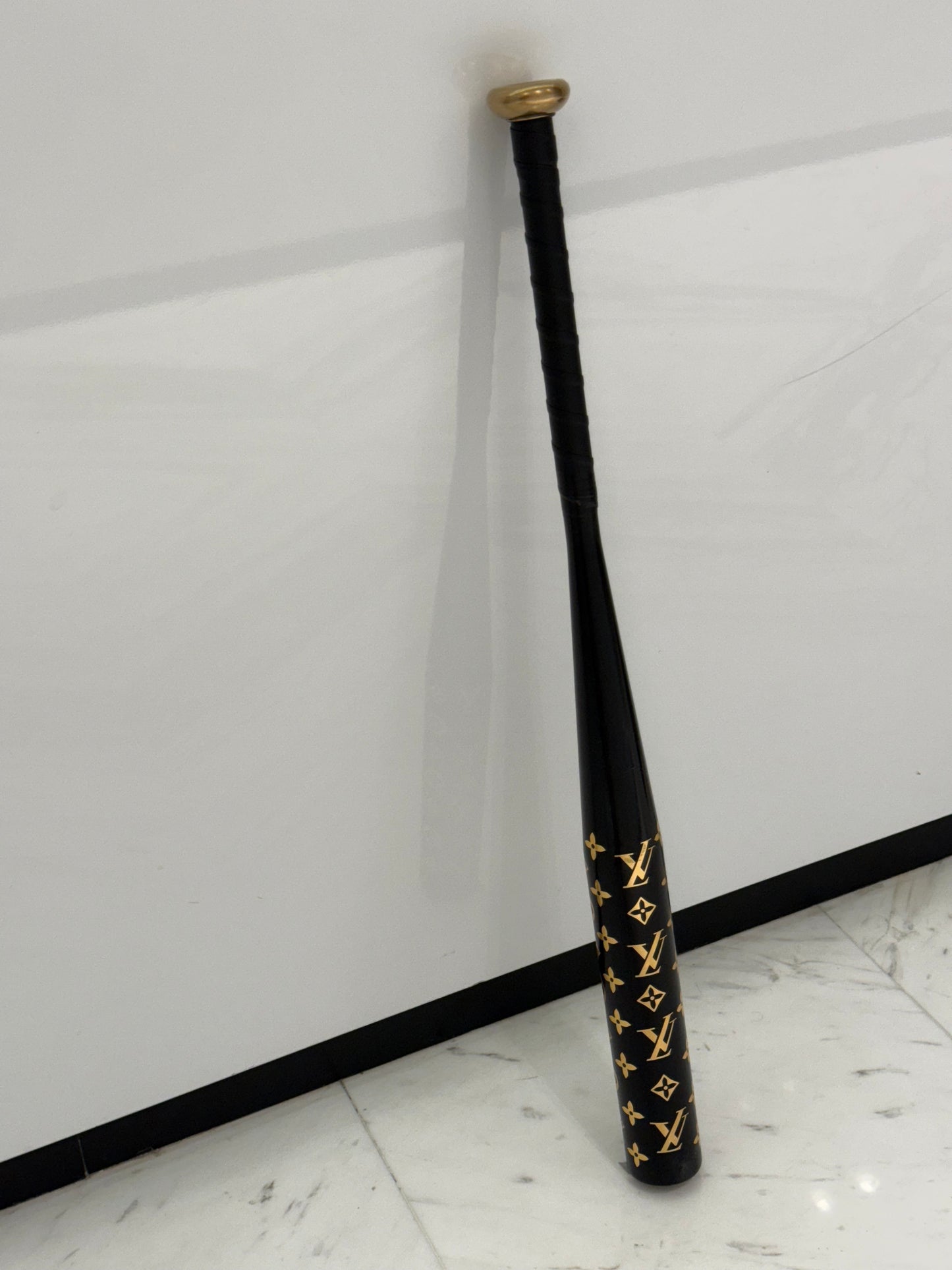 Big Louis Vuitton LV Baseball Bat black