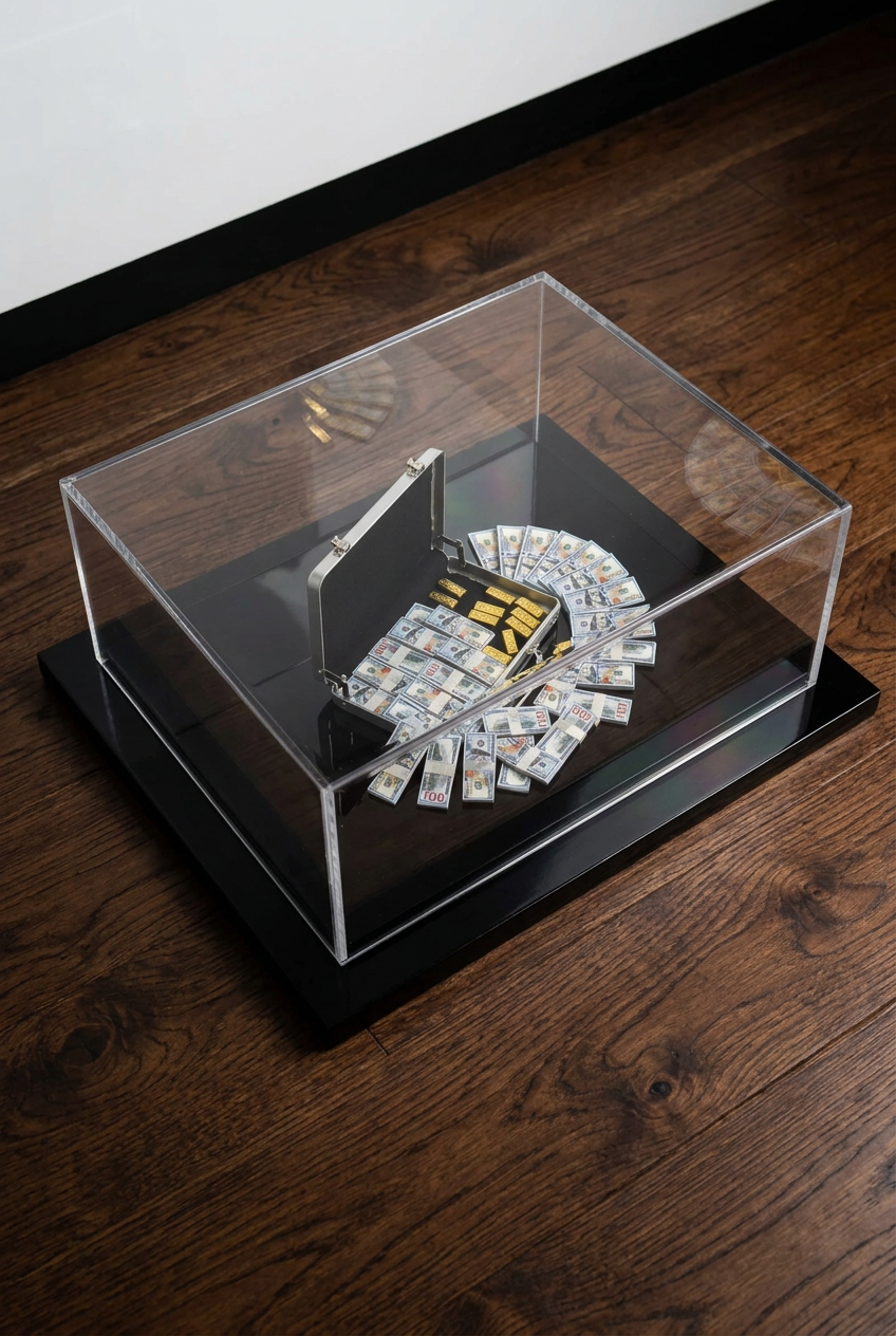 The Fortune Vault – Miniature Luxury Art Display