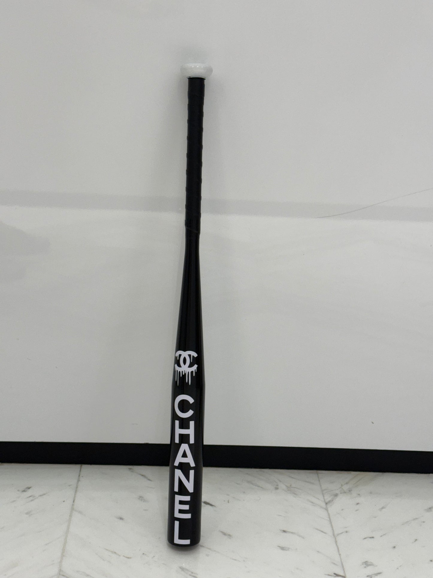 Big Chanel Baseball Bat black
