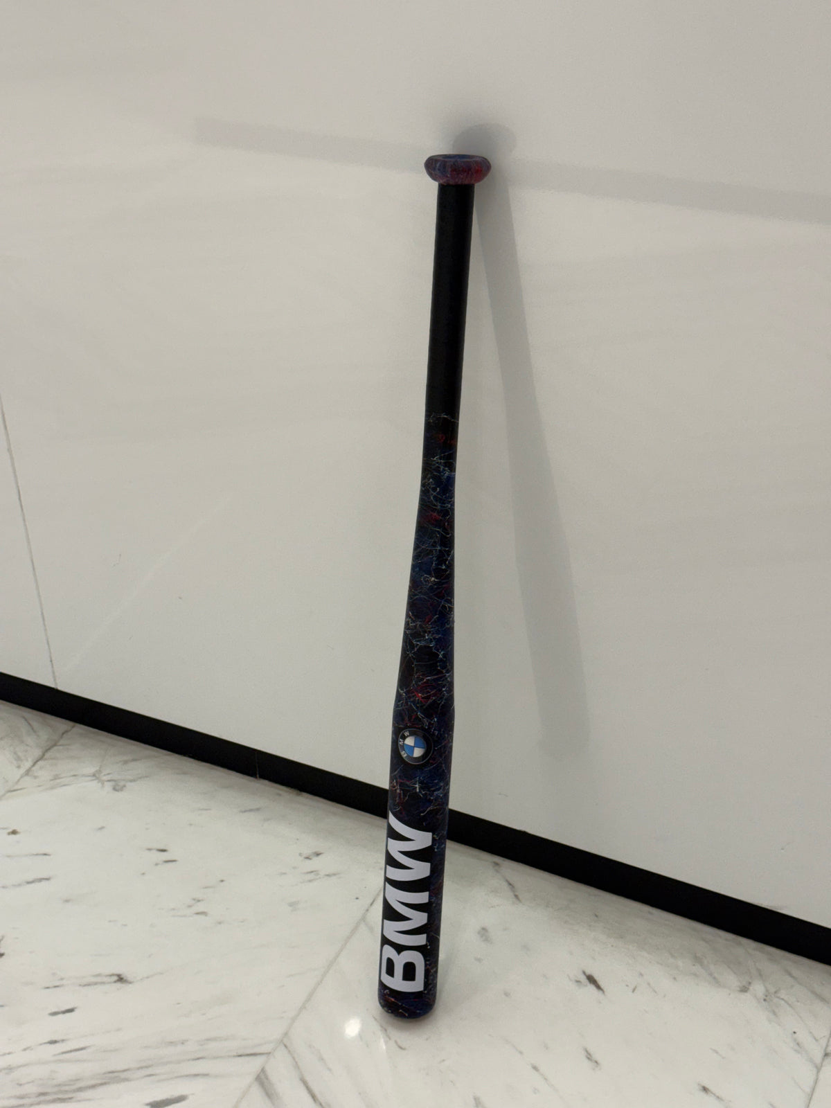 BMW Baseball Bat - black marble Edition