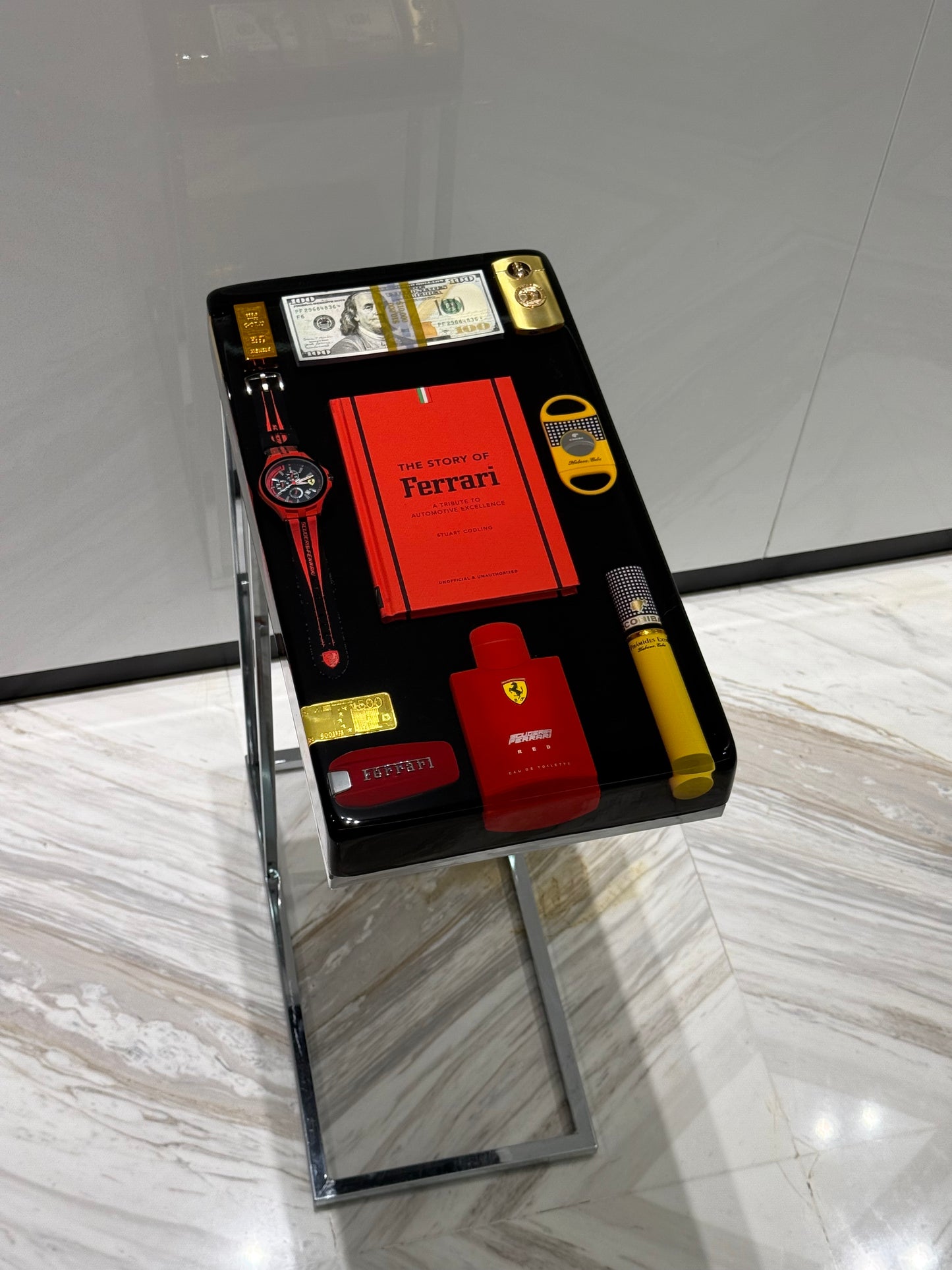 Ferrari Book Square Side Table