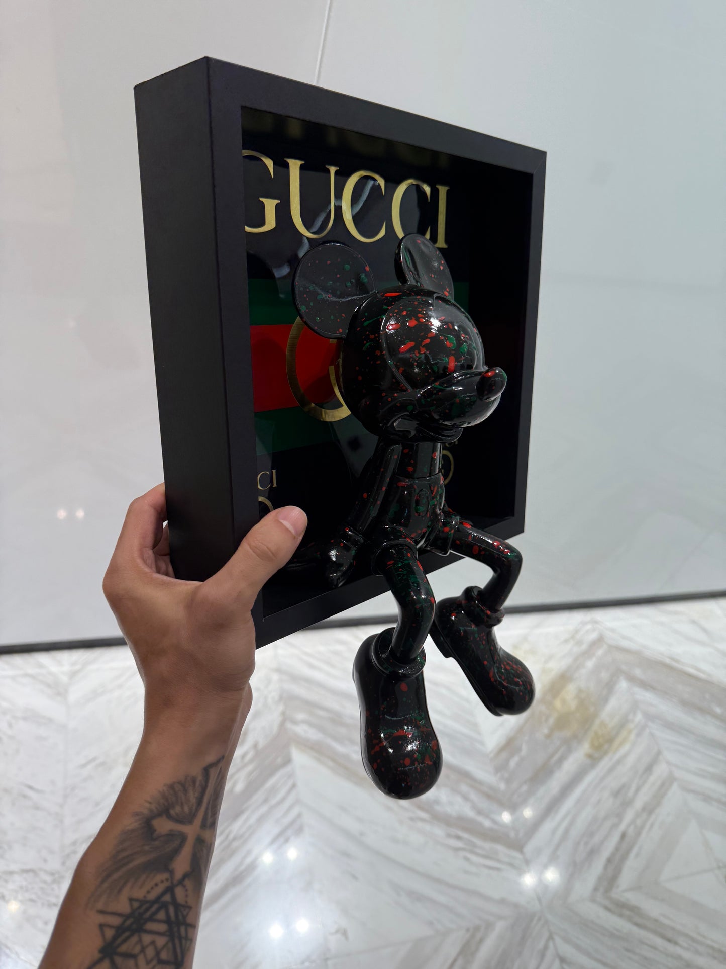 Gucci Mickey Mouse Box Frame black