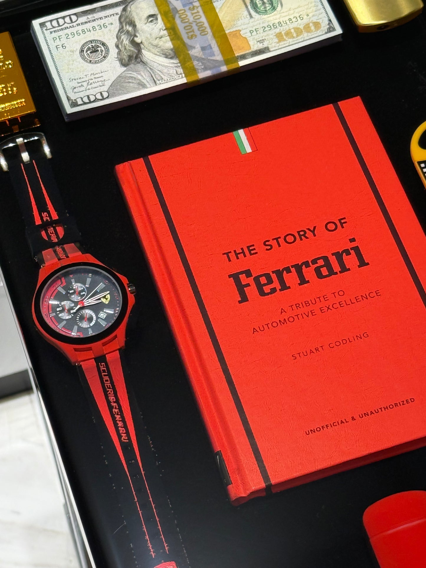 Ferrari Book Square Side Table