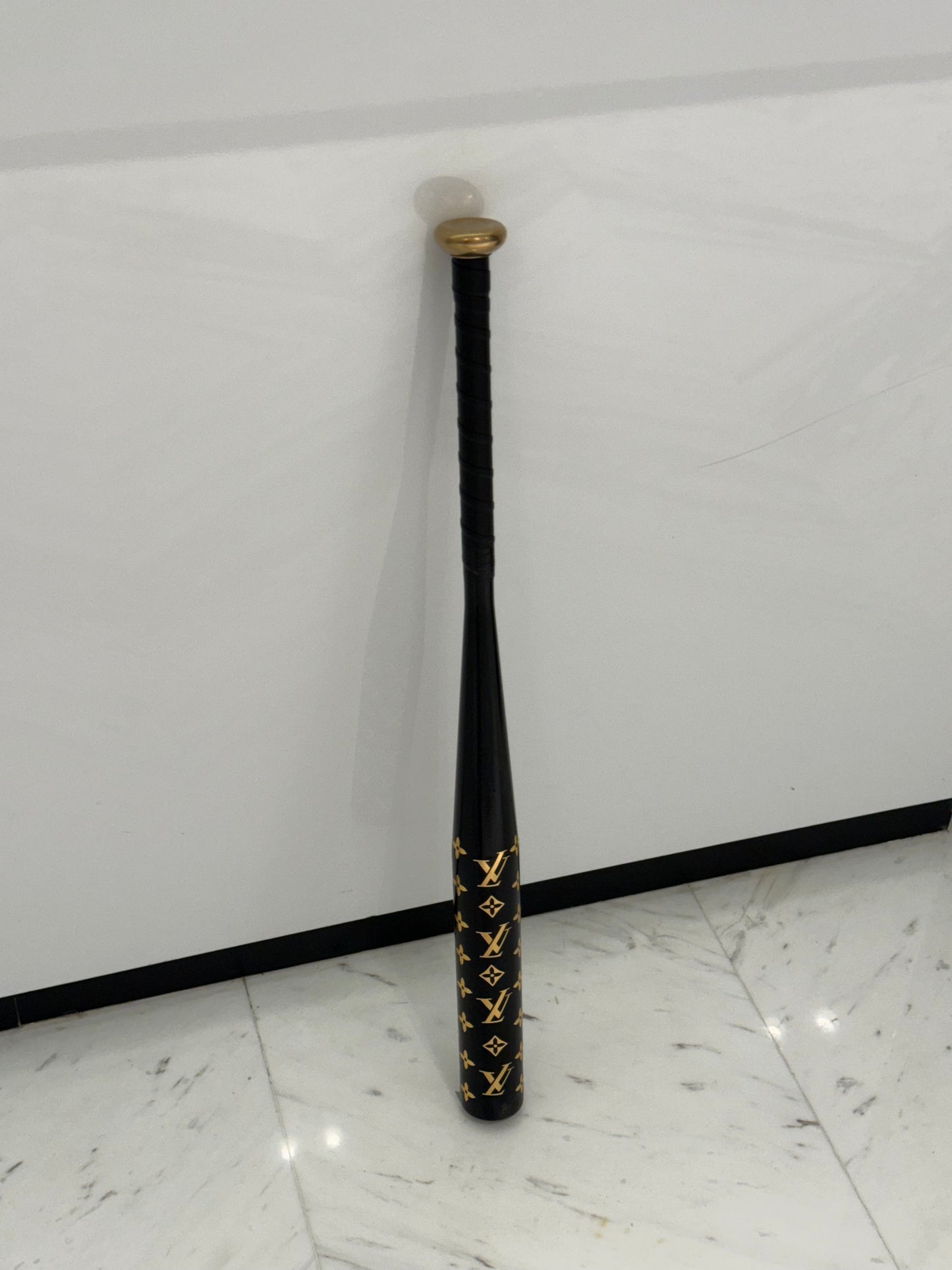 Big Louis Vuitton LV Baseball Bat black