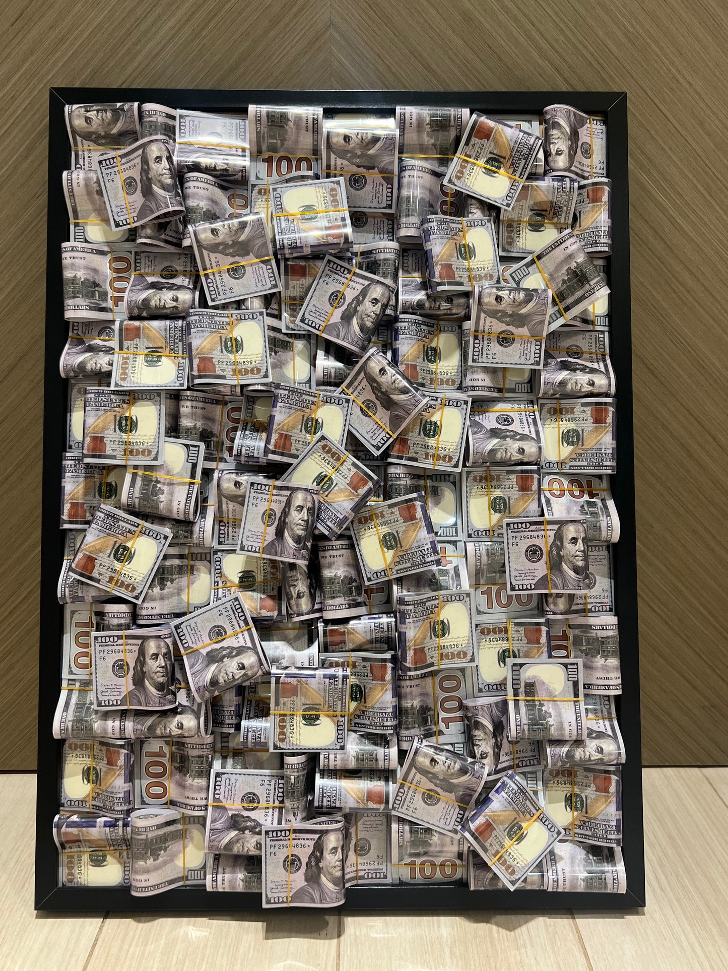 Big Money Dollar Frame black