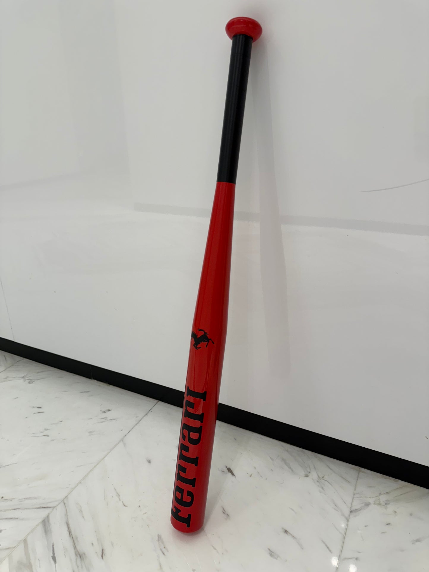 Big Ferrari Baseball Bat red