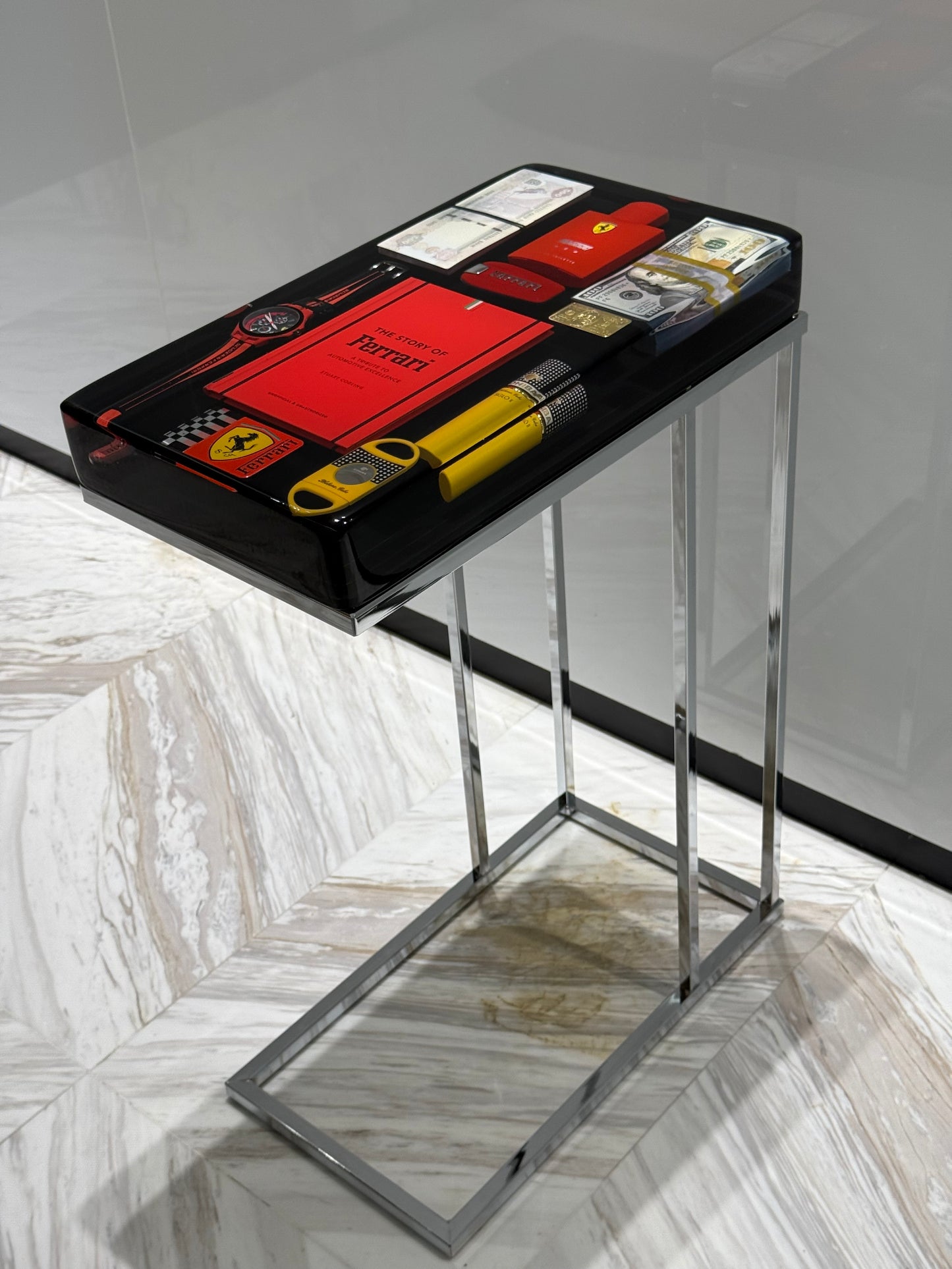Ferrari exclusive edition no. 06 Square Side Table