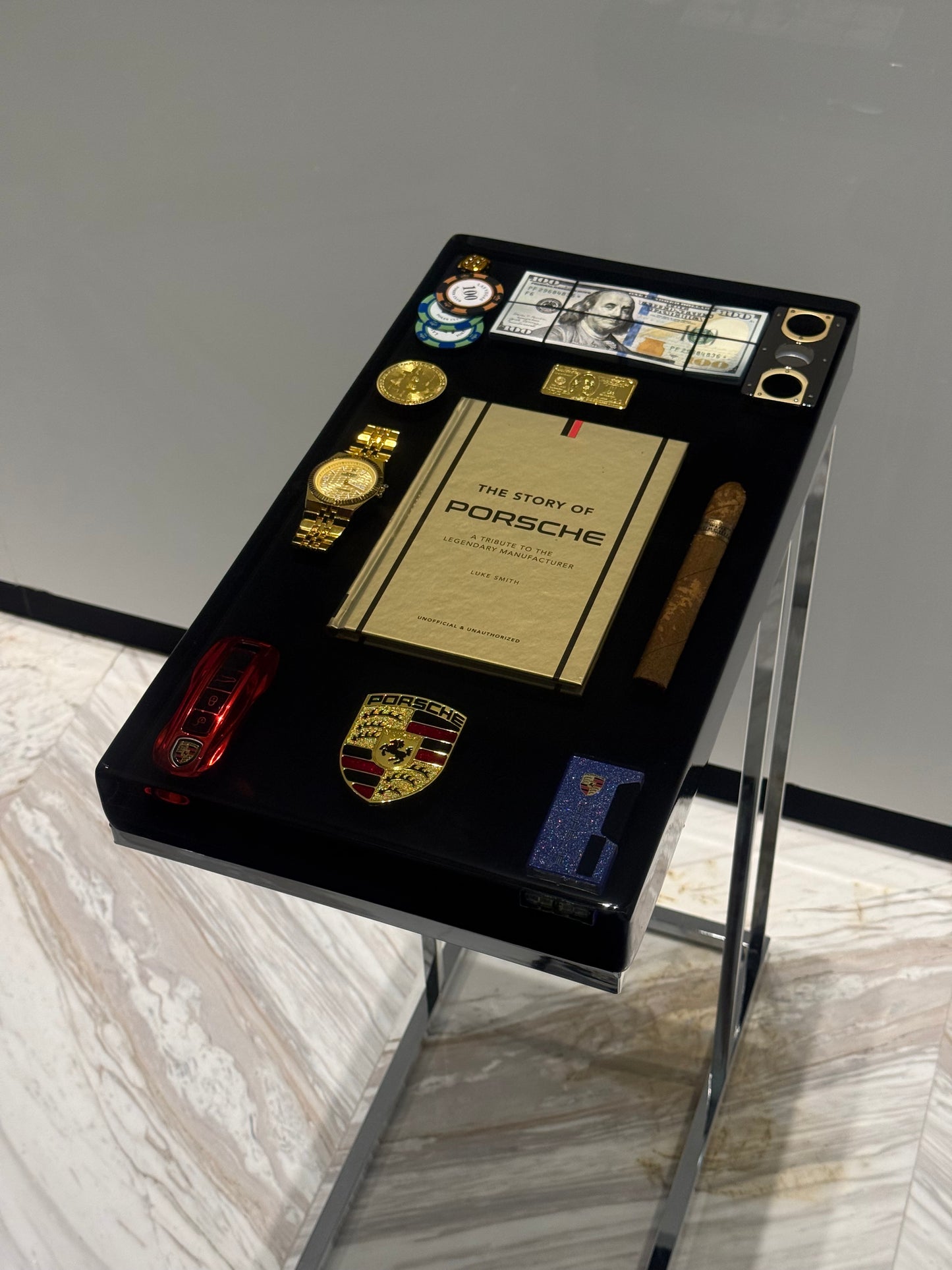Porsche Exclusive Edition no. 2 Square side Table