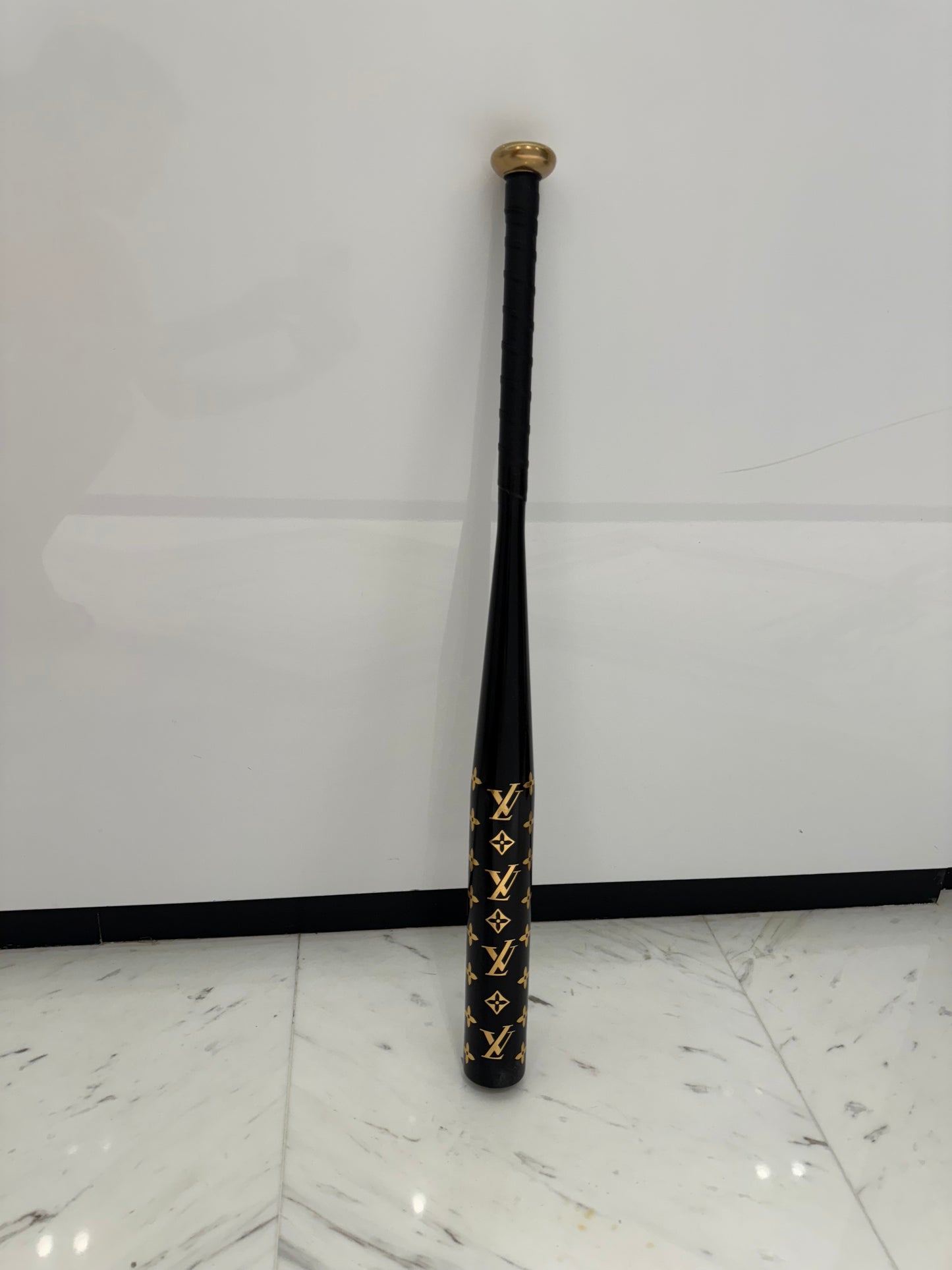 Big Louis Vuitton LV Baseball Bat black