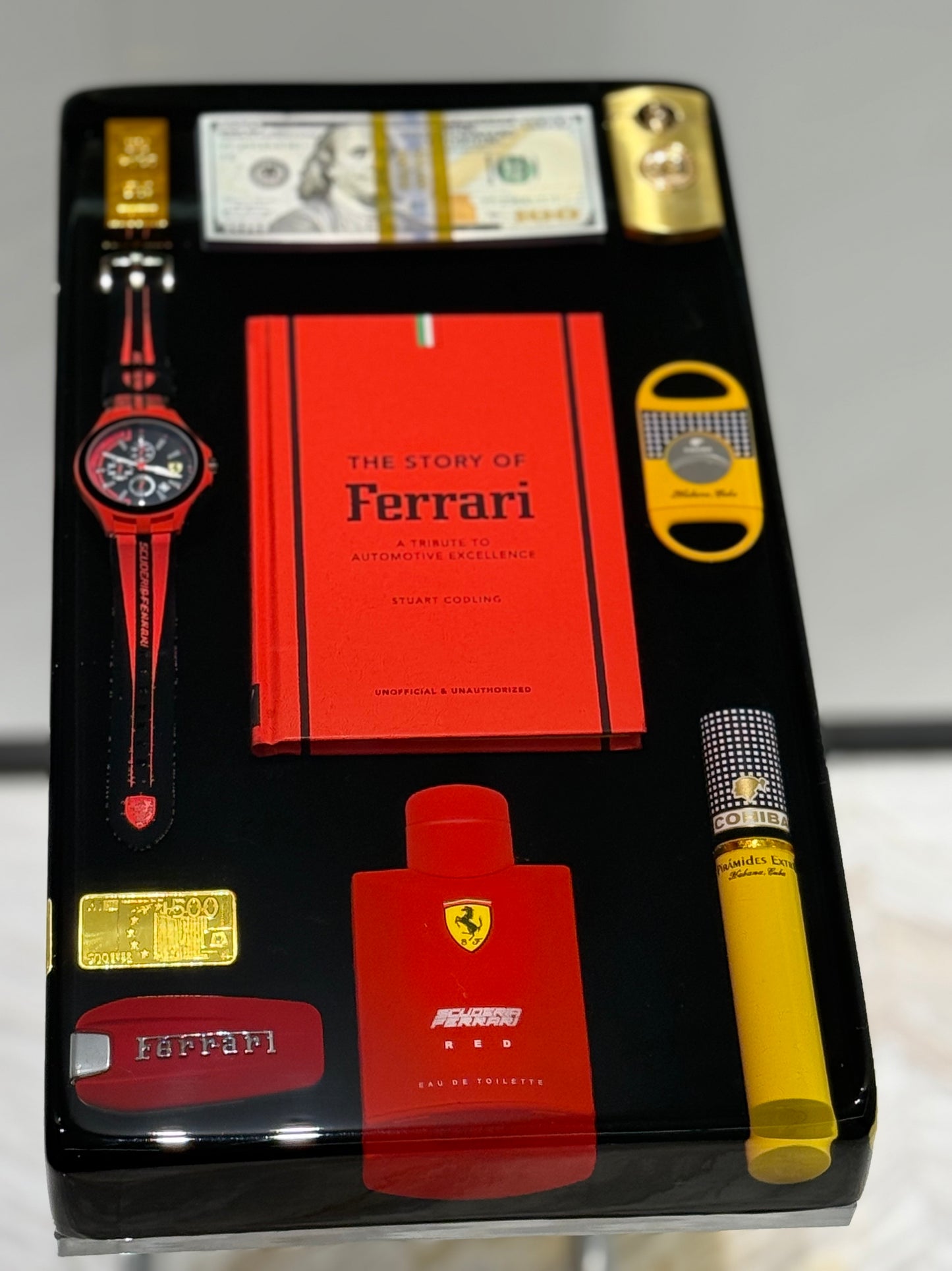 Ferrari Book Square Side Table