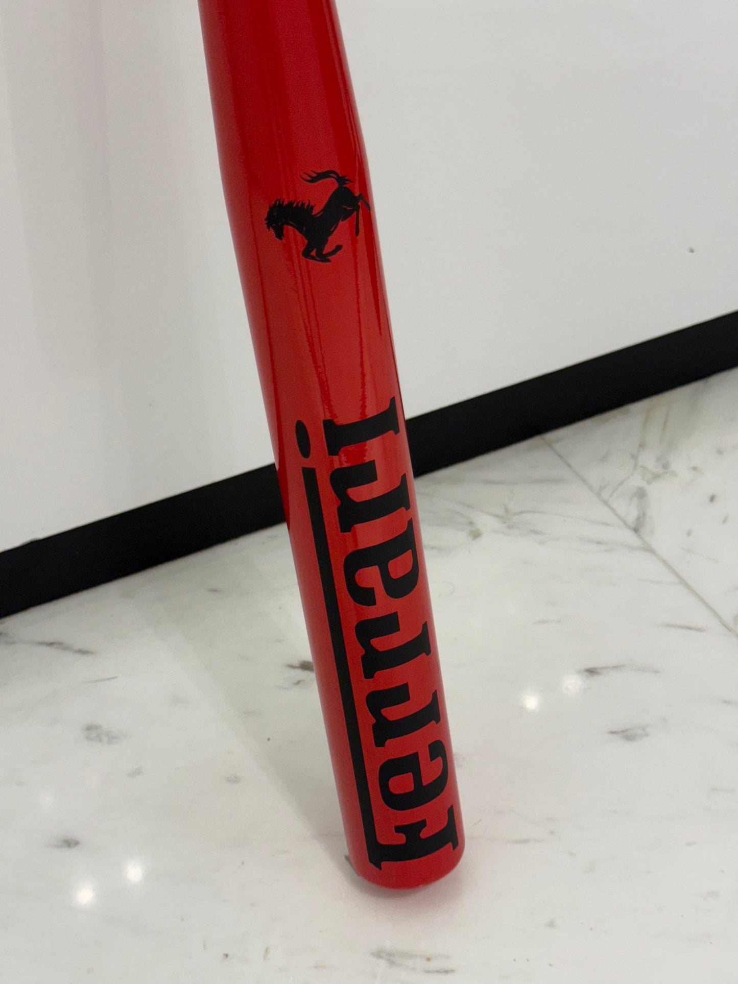Big Ferrari Baseball Bat red