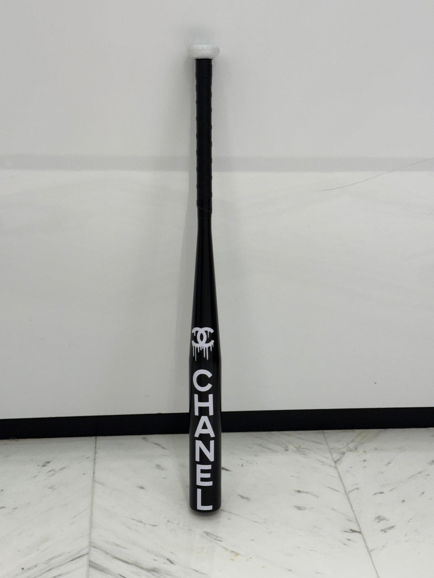 Big Chanel Baseball Bat black