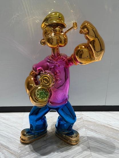 Luxury Popeye Sculpture – Strength, Style & Timeless Character