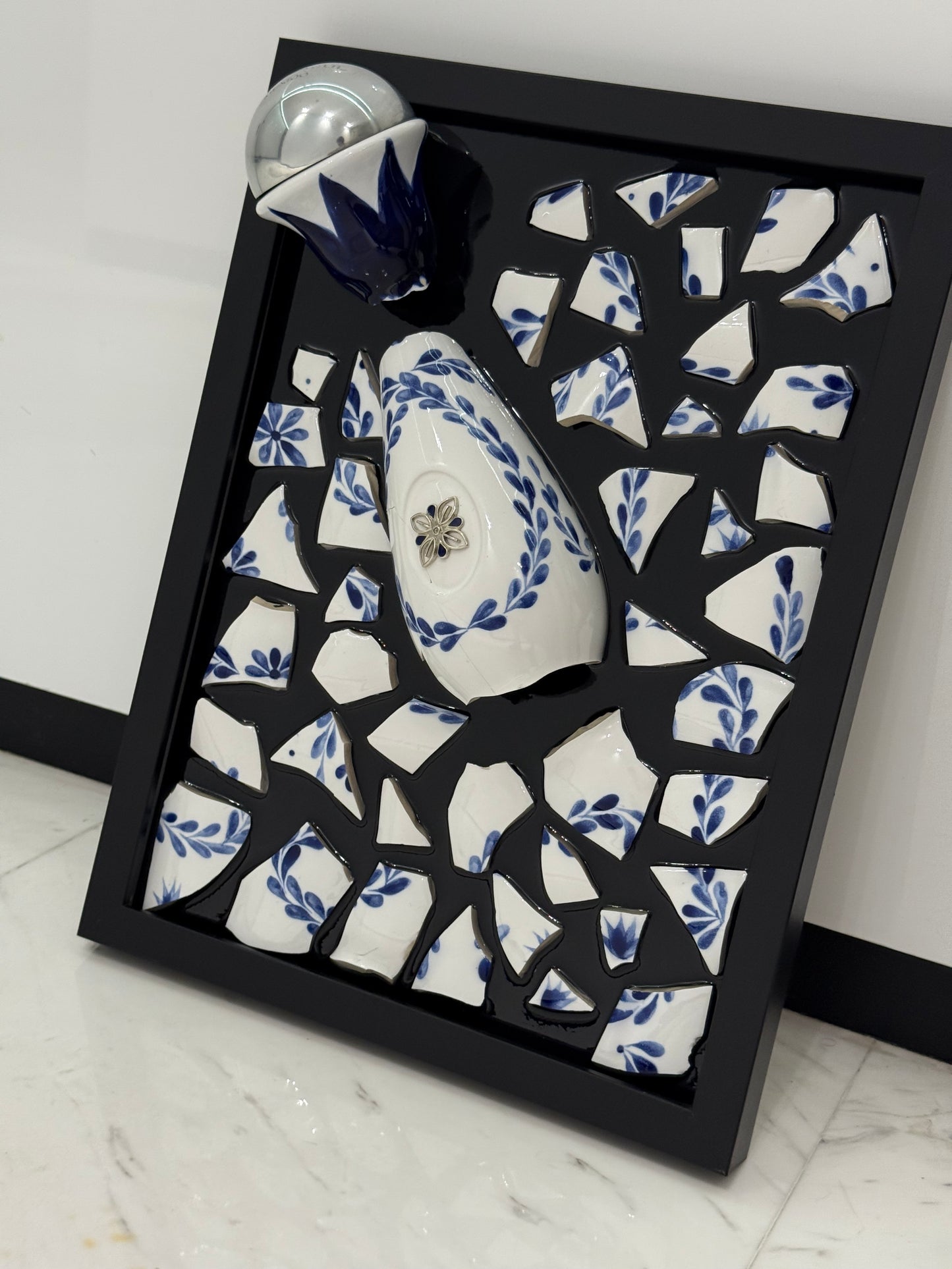 Clase Azul Broken Bottle Frame Art