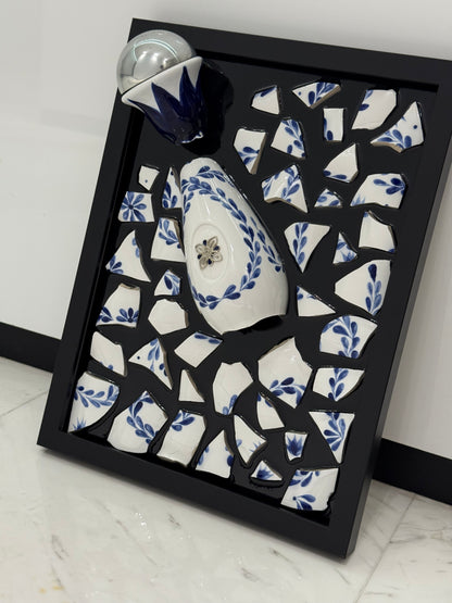 Clase Azul Broken Bottle Frame Art