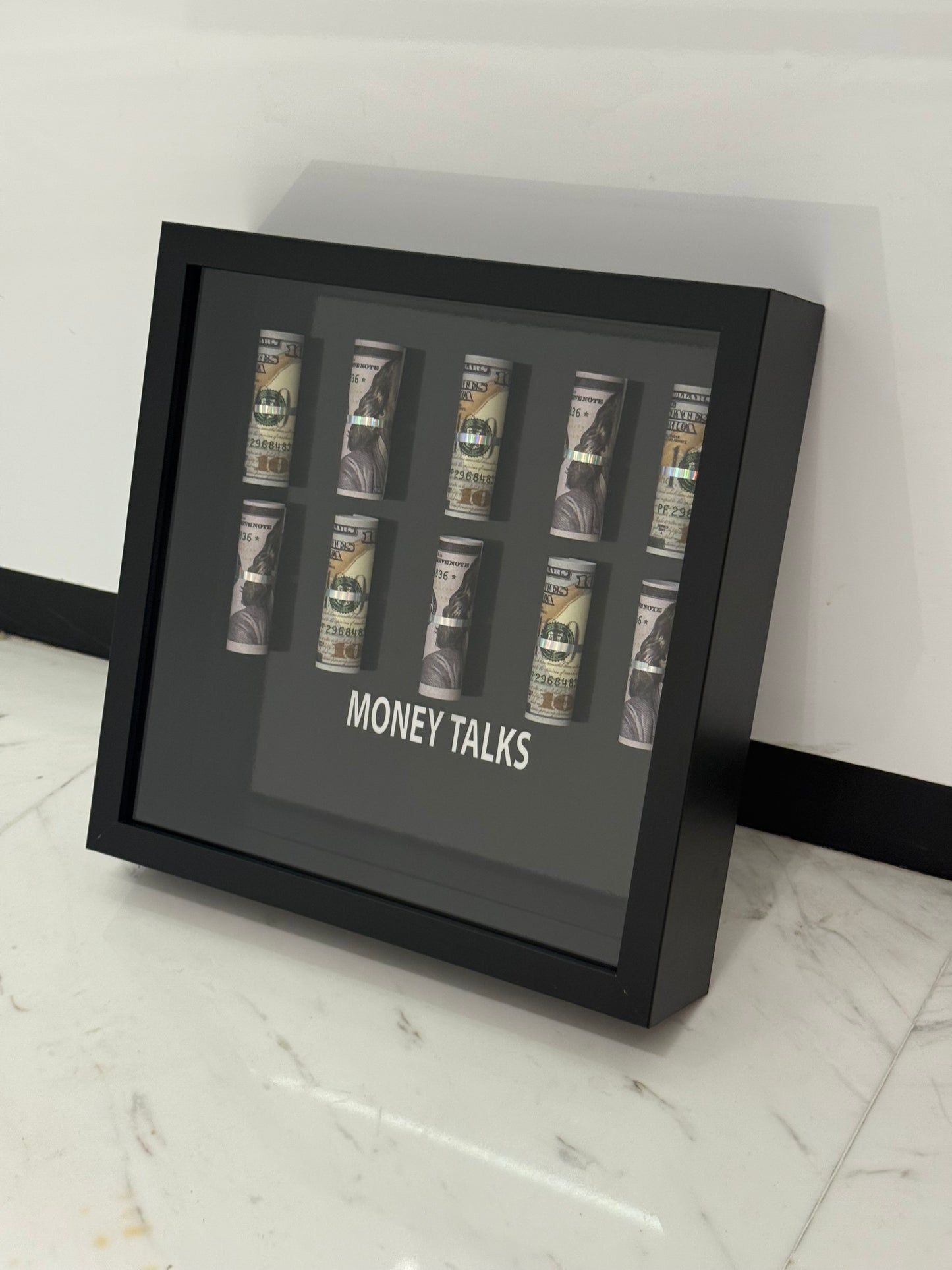 Money Talks – Luxury 3D Cash Display Box Frame