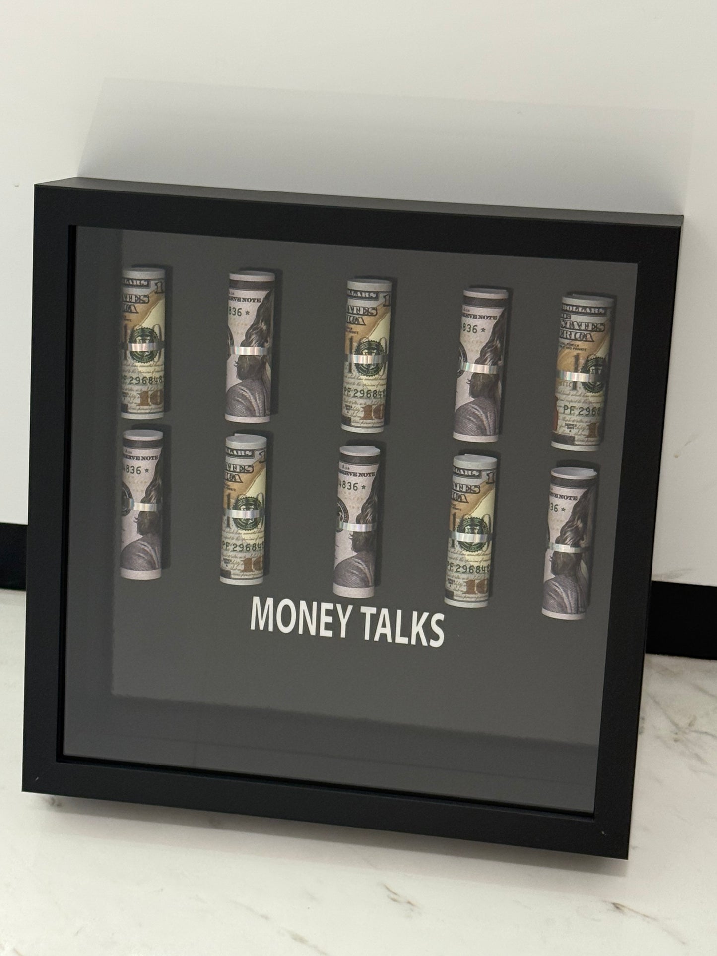 Money Talks – Luxury 3D Cash Display Box Frame