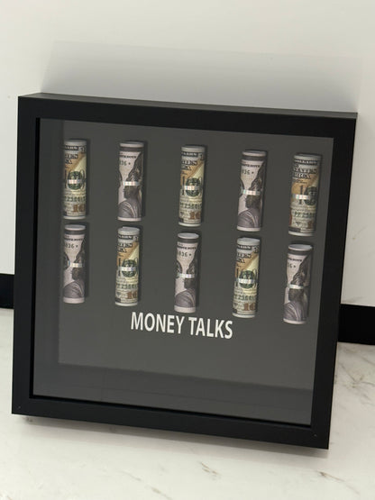 Money Talks – Luxury 3D Cash Display Box Frame