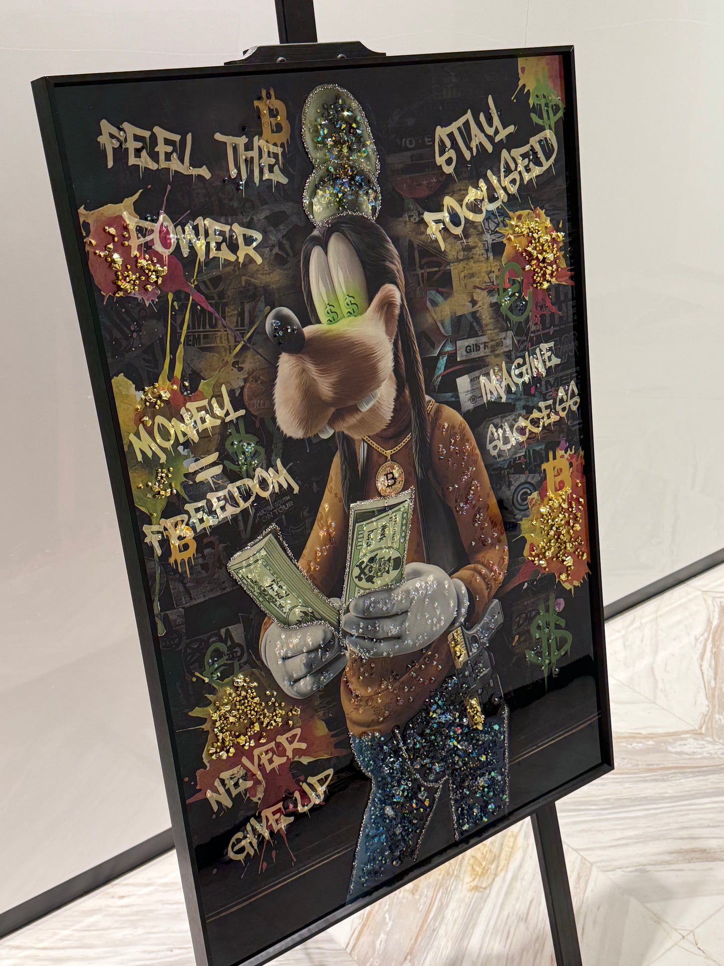 GOOFY inspired Dollar Art Frame