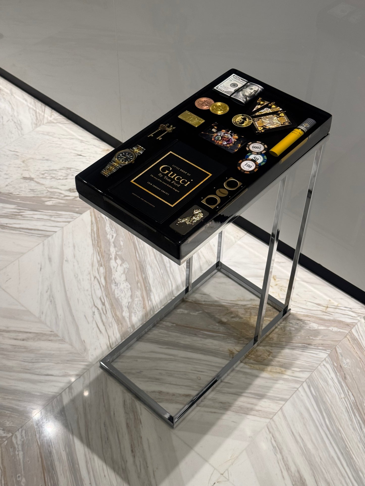 Gucci limited Edition no. 1 Square side Table