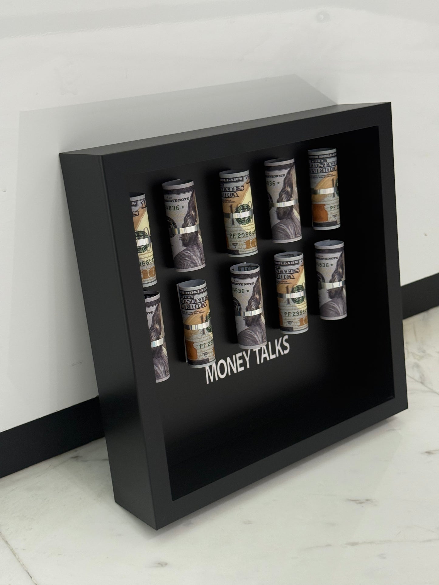 Money Talks – Luxury 3D Cash Display Box Frame