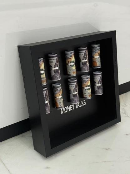 Money Talks – Luxury 3D Cash Display Box Frame