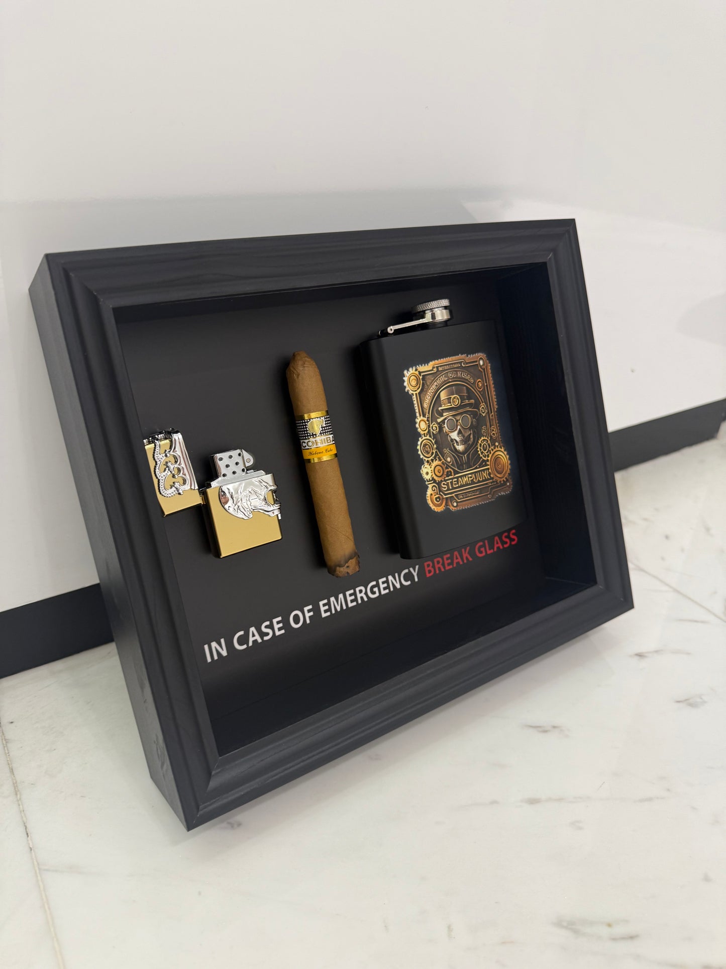 Emergency Escape Box Frame – Luxury Gentleman Edition