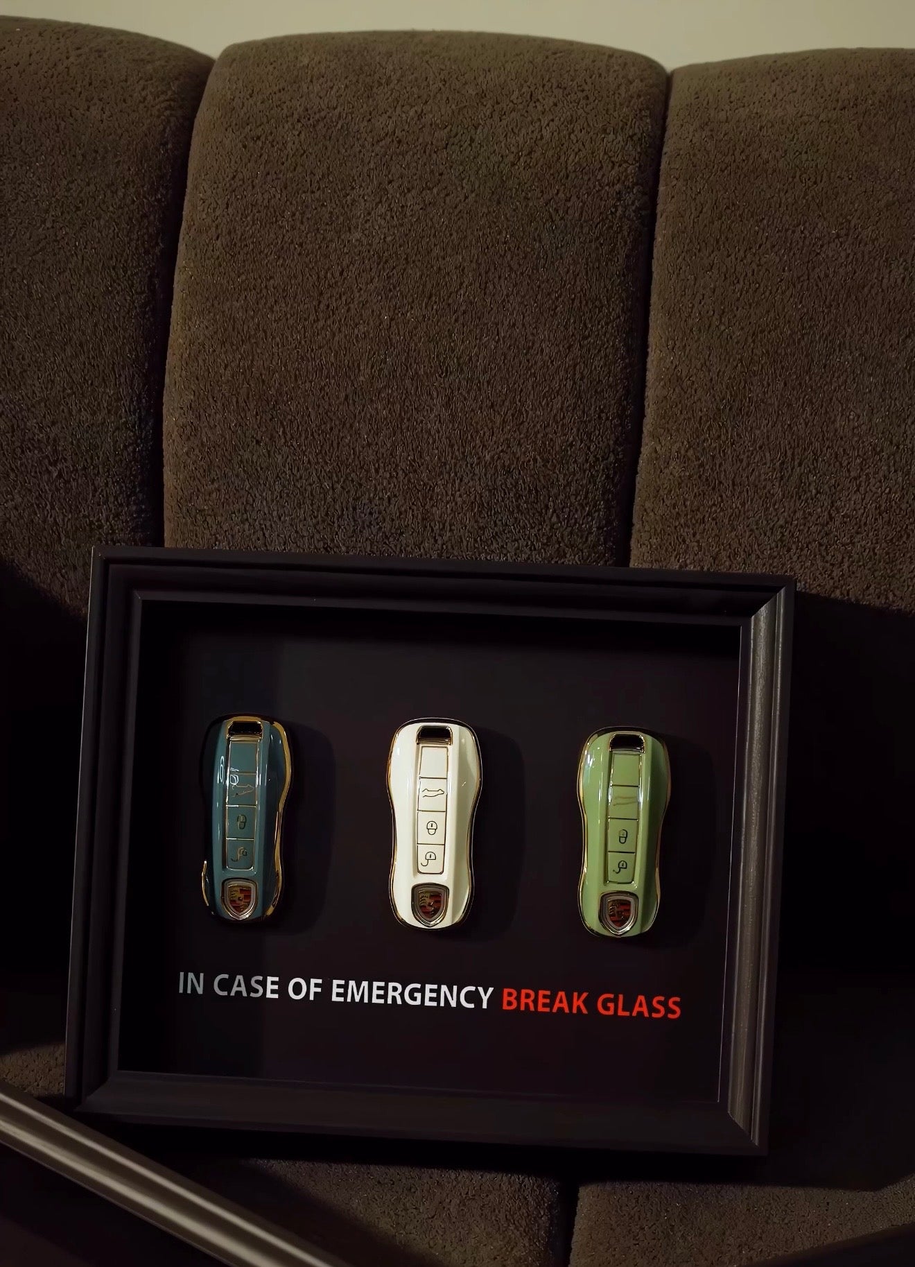 In Case of Emergency – Triple Key Edition Box Frame