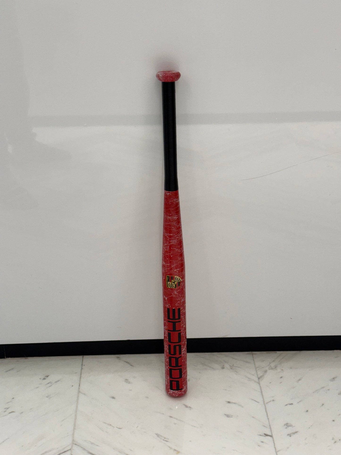 Porsche Baseball Bat - red marble Edition