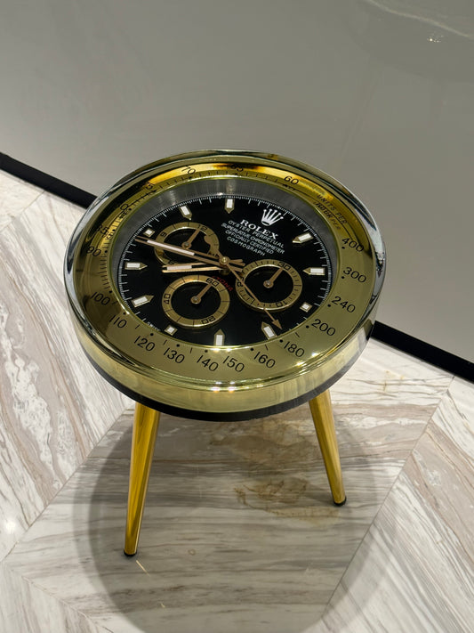 Rolex watch round side table