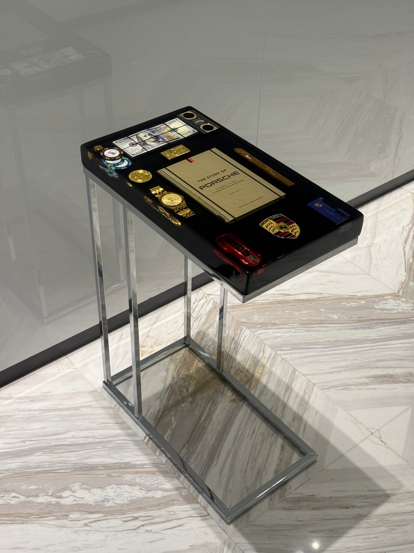 Porsche Exclusive Edition no. 2 Square side Table
