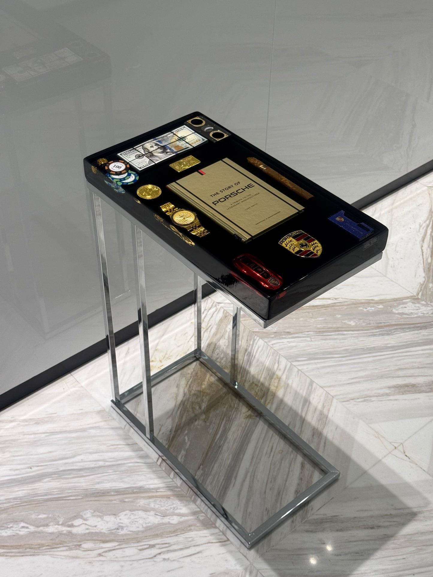 Porsche Exclusive Edition no. 2 Square side Table