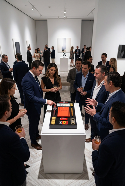 Ferrari-inspired limited edition no 11 - Square Side Table