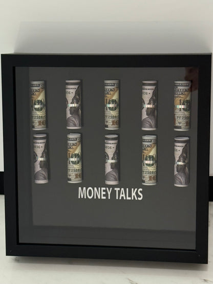 Money Talks – Luxury 3D Cash Display Box Frame