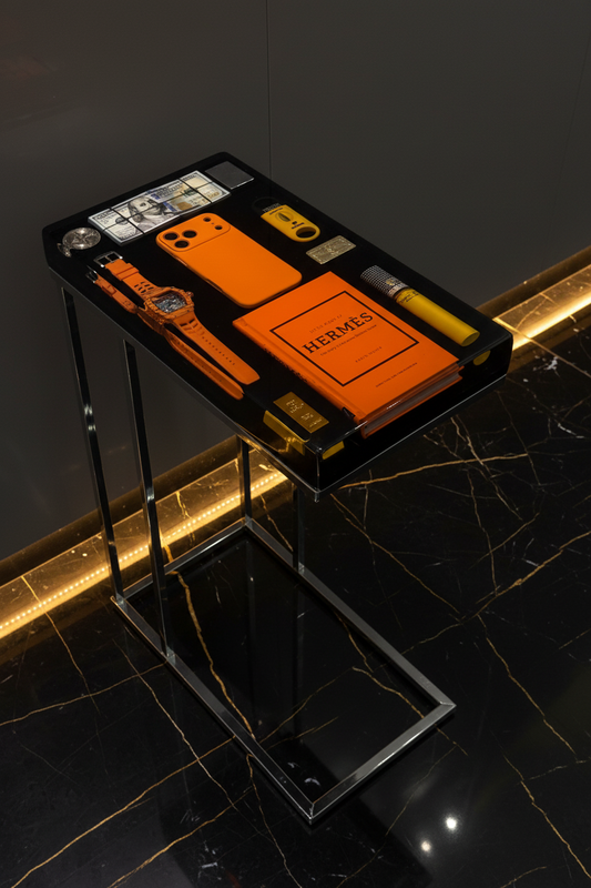 Hermes Exclusive Edition no. 3 Square side Table