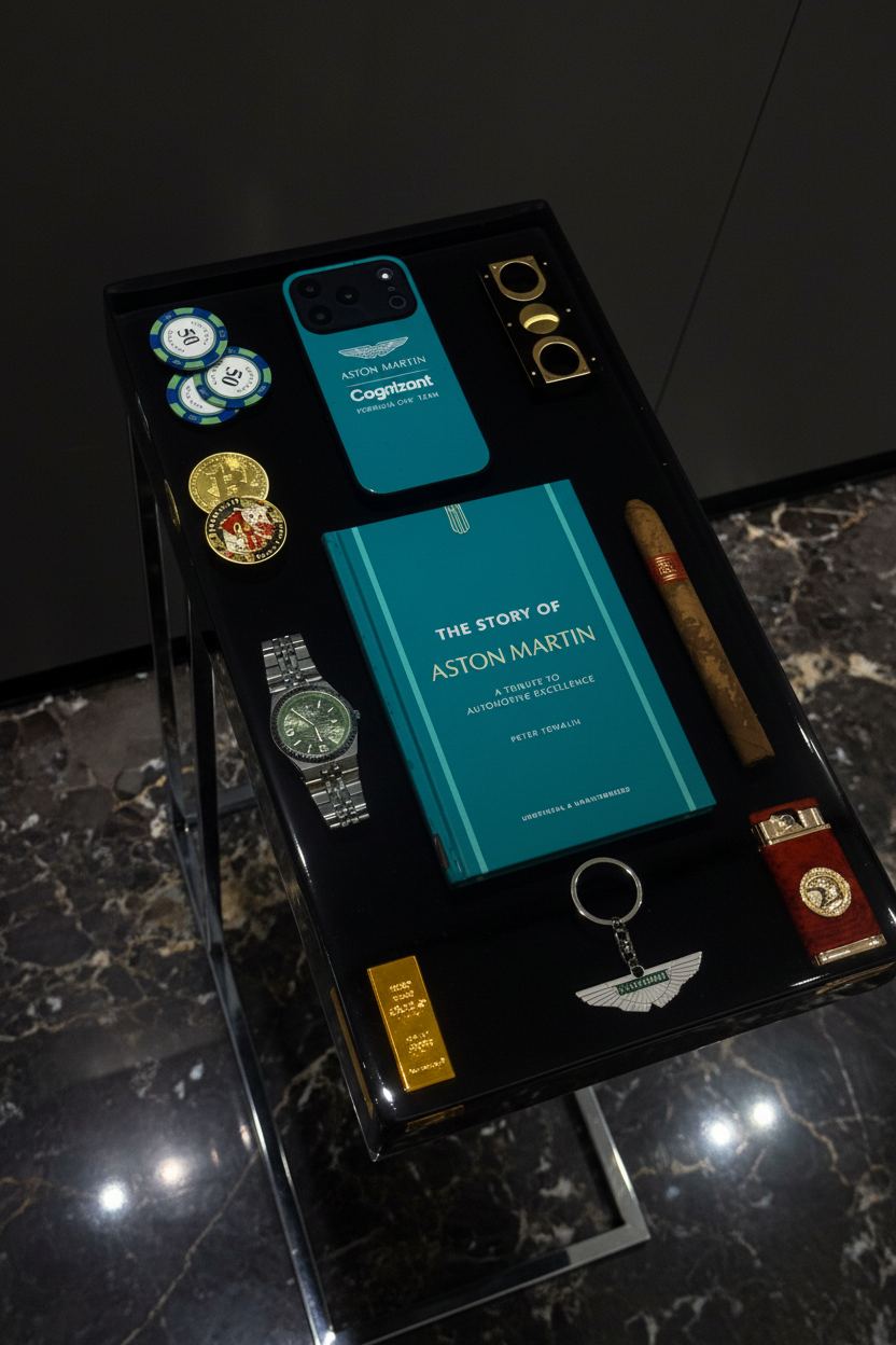 Aston Martin Exclusive Edition no. 1 Square side Table