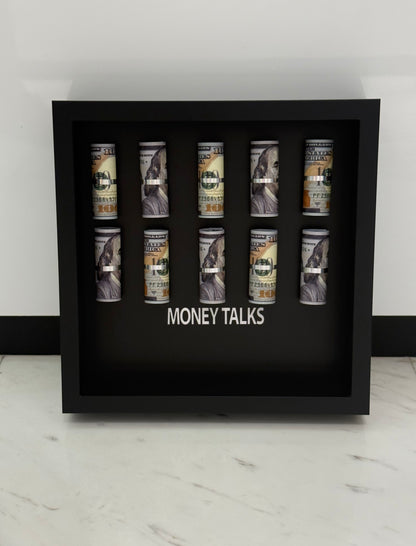 Money Talks – Luxury 3D Cash Display Box Frame