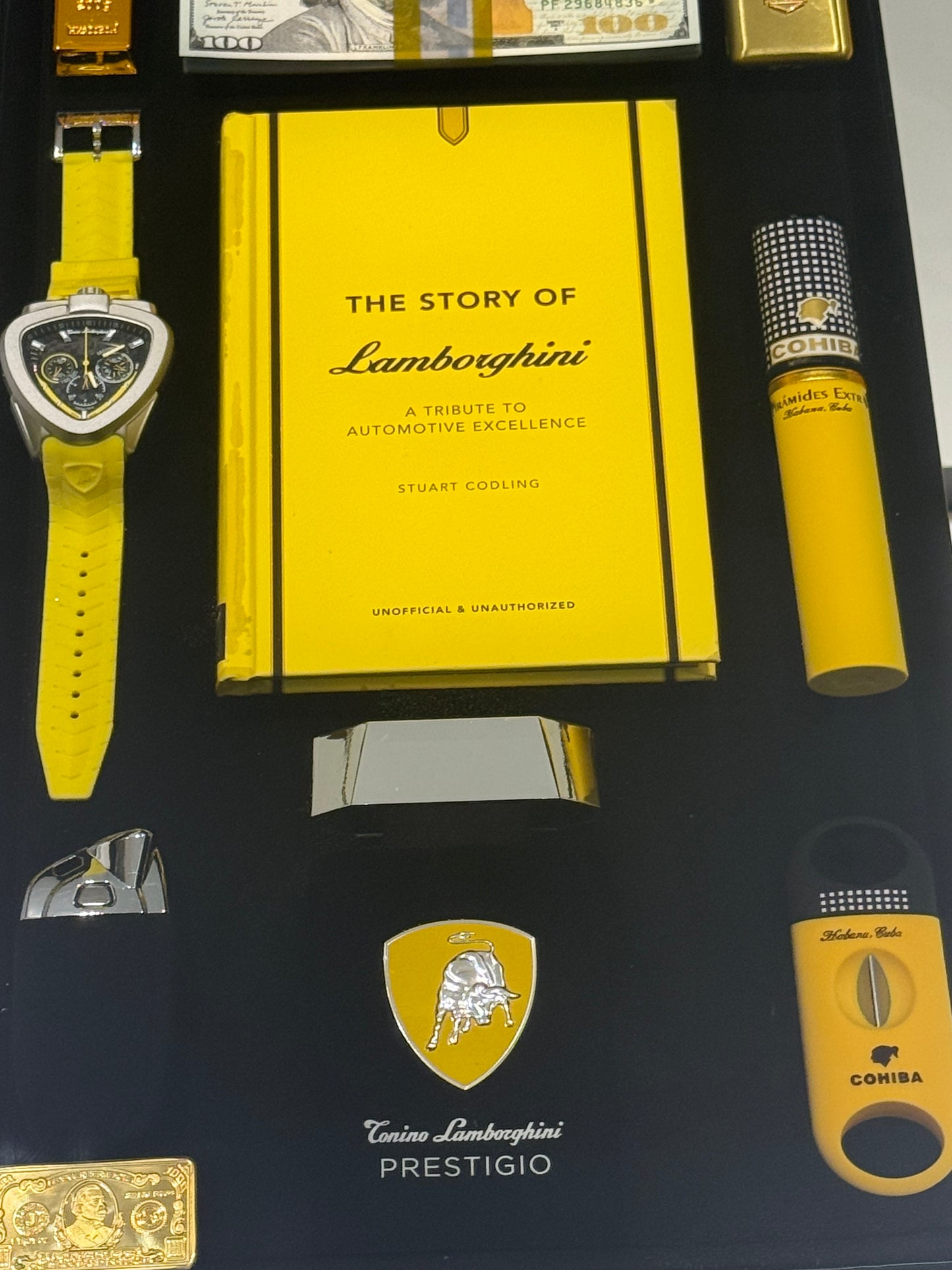 Lamborghini Exclusive Edition – Piece No. 1 square side table
